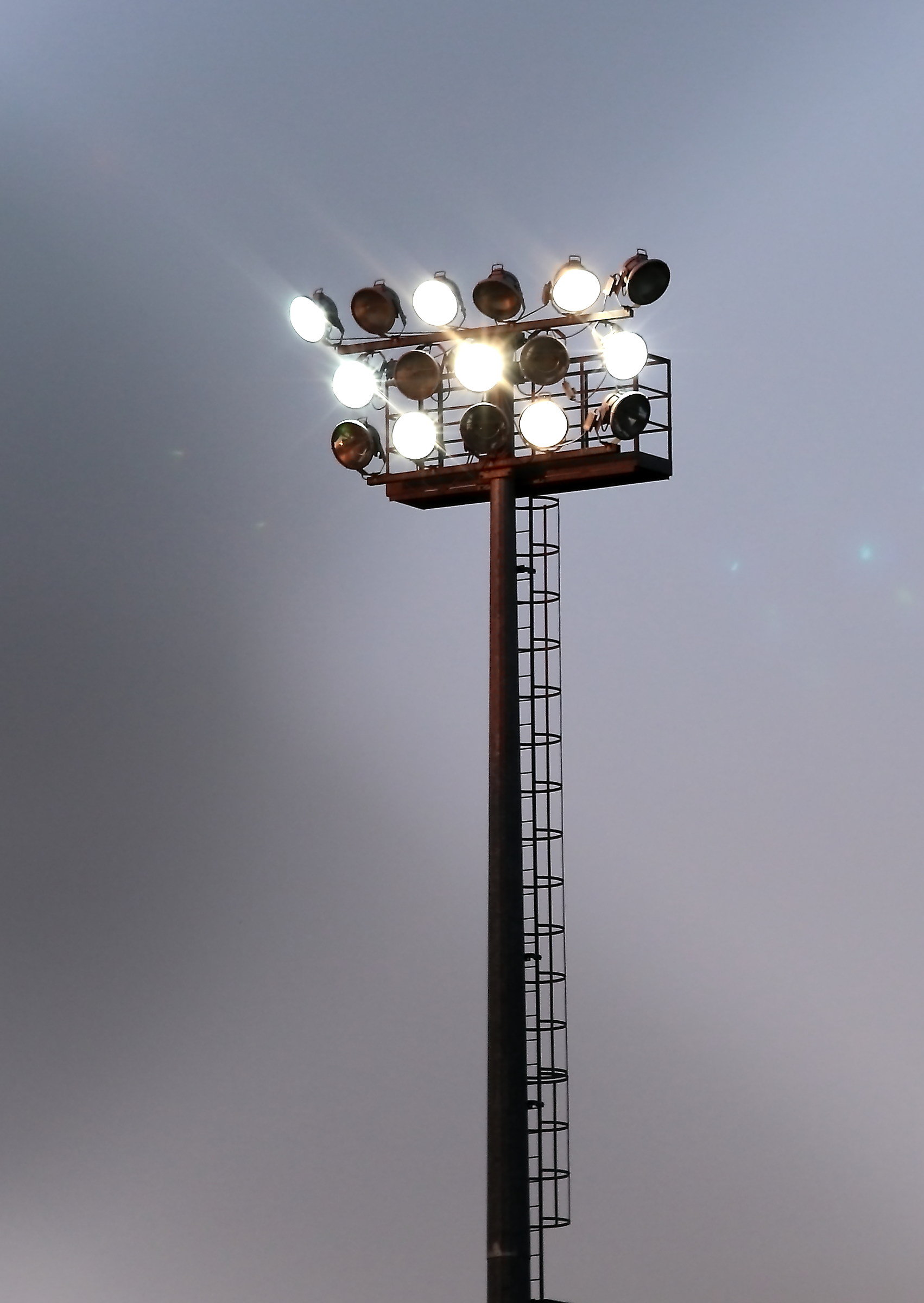 At night .... in mid przzo.