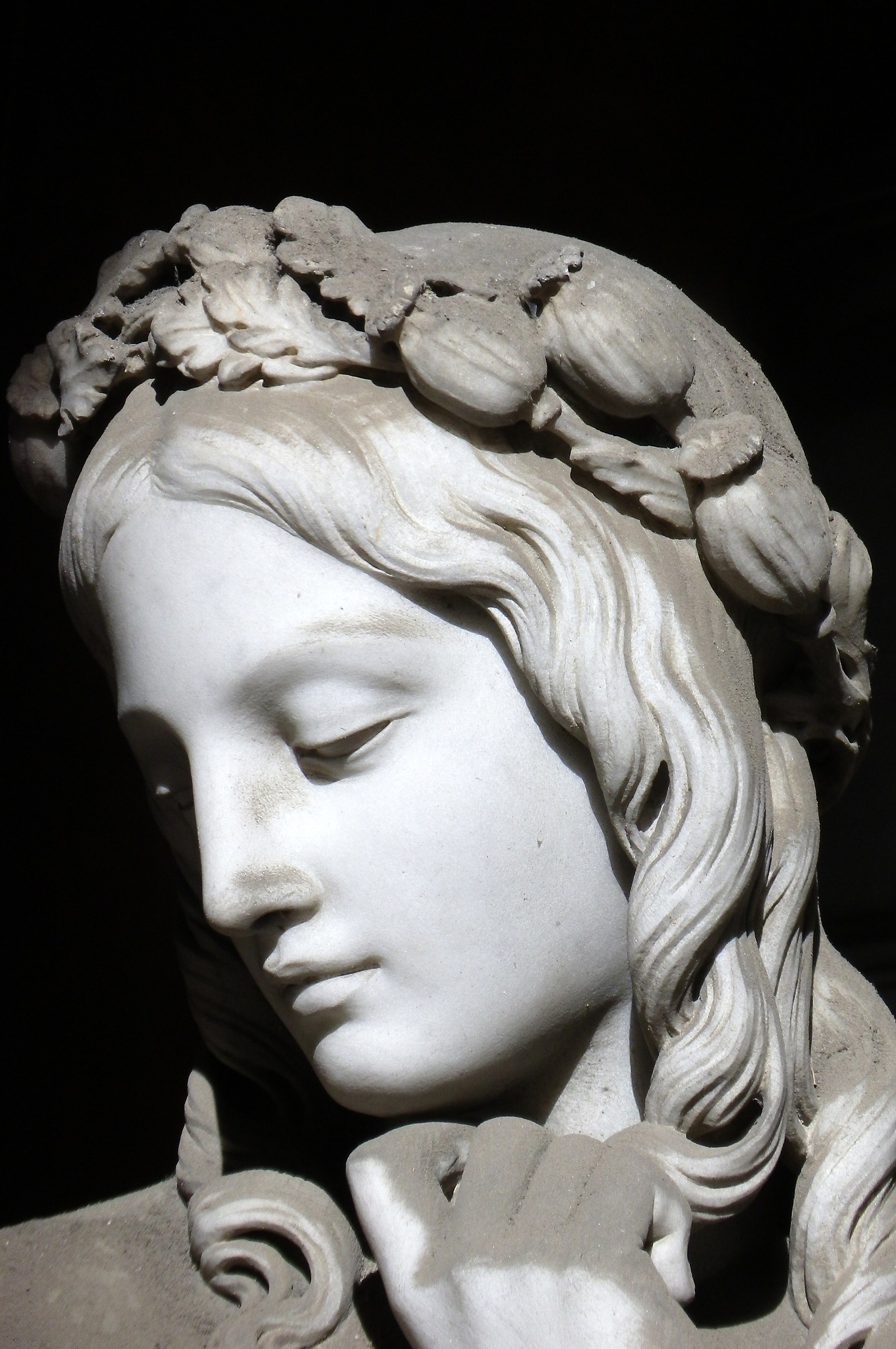 Tomba Bracelli Spinola (S. Varni 1864) Particolare