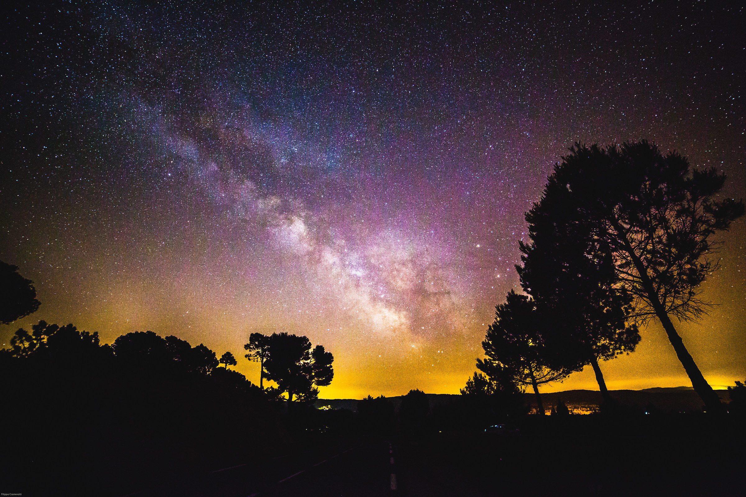 Milky way in Provence