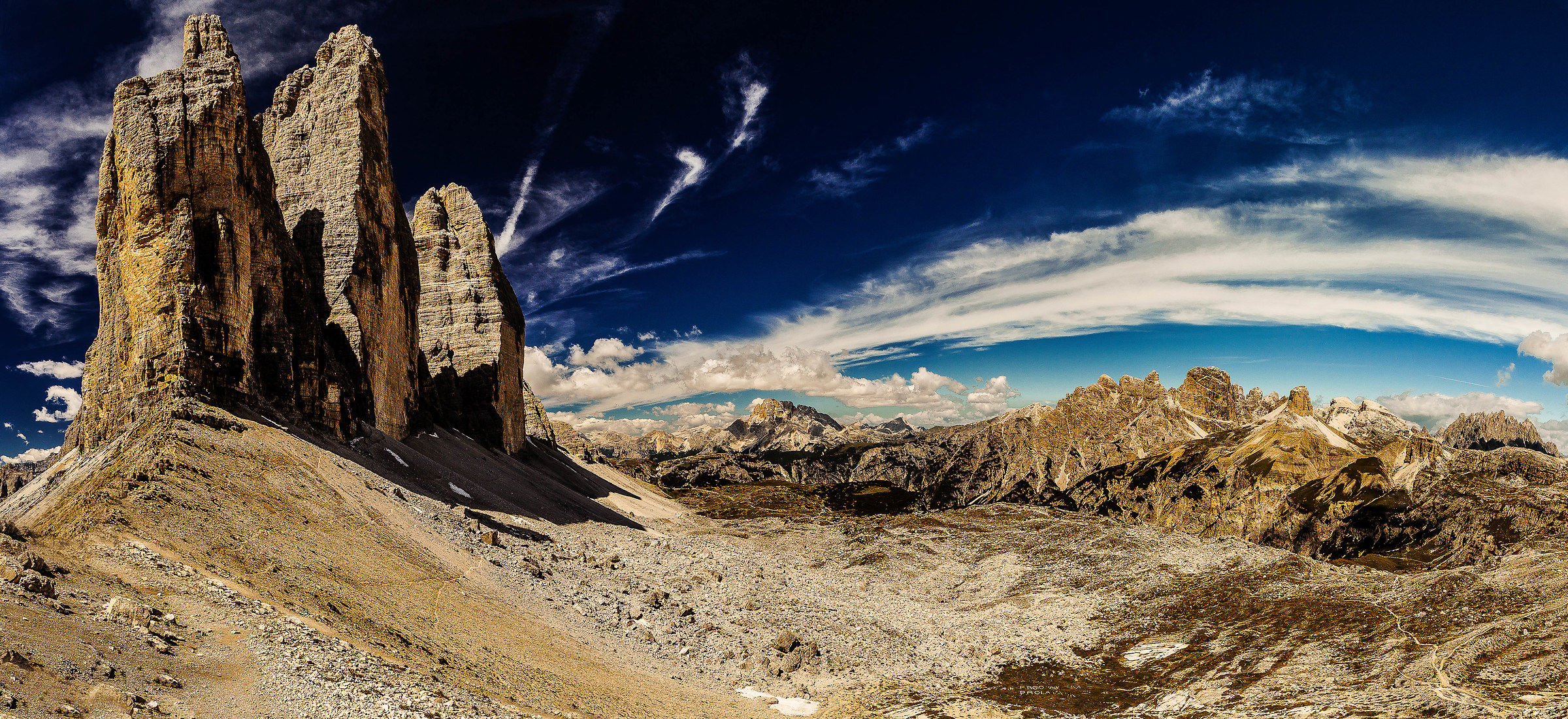 panoramica tre cime