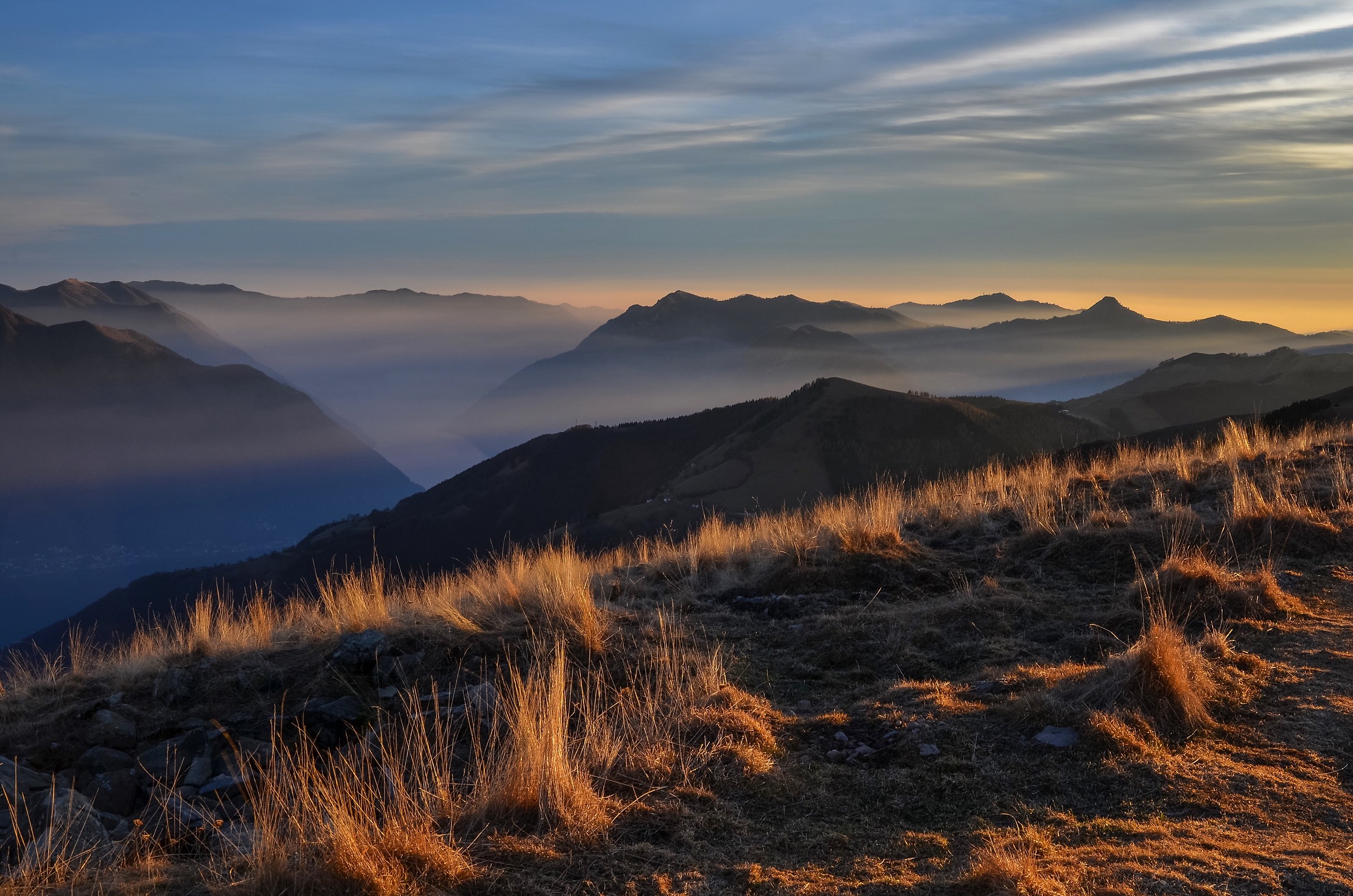Sunset at Rifugio Venini