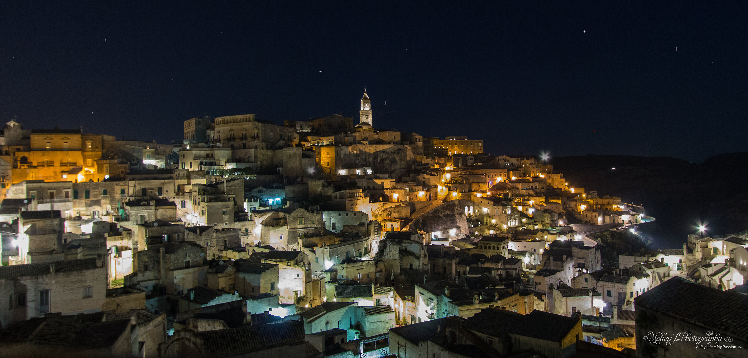 Matera by night