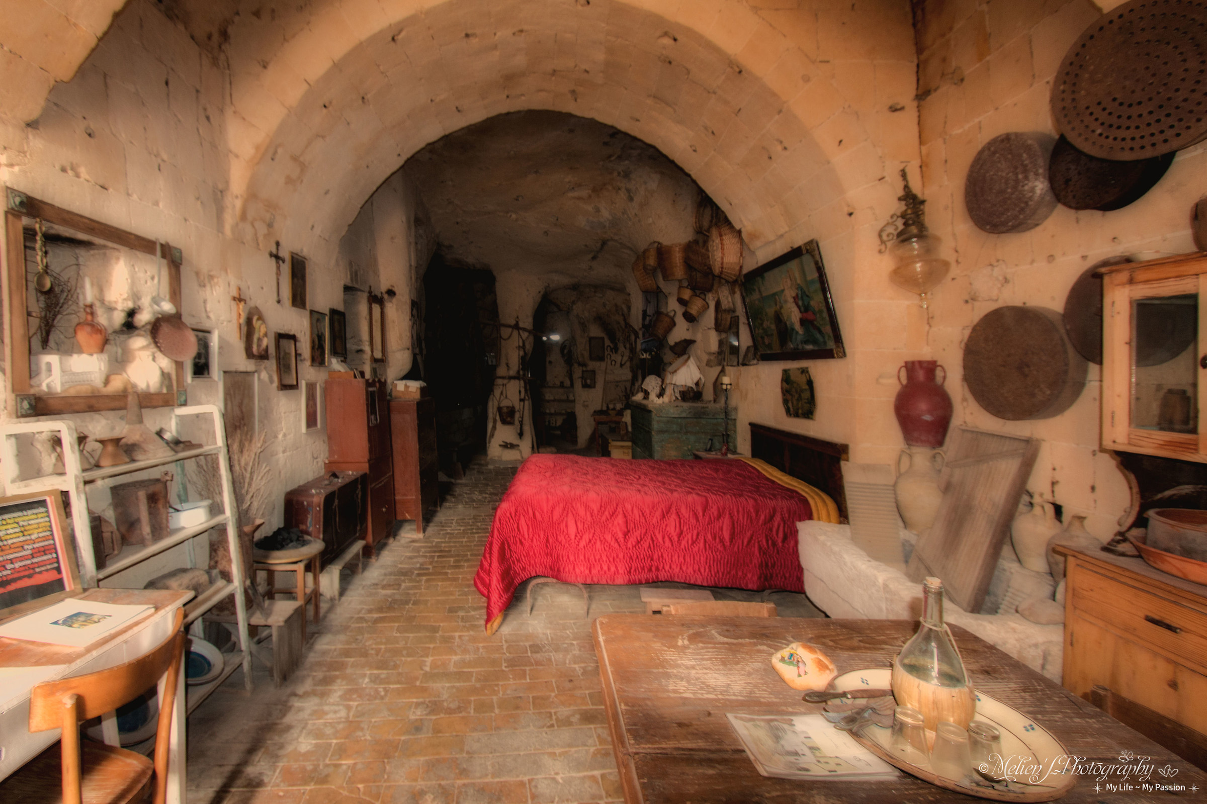 Cave house in Matera