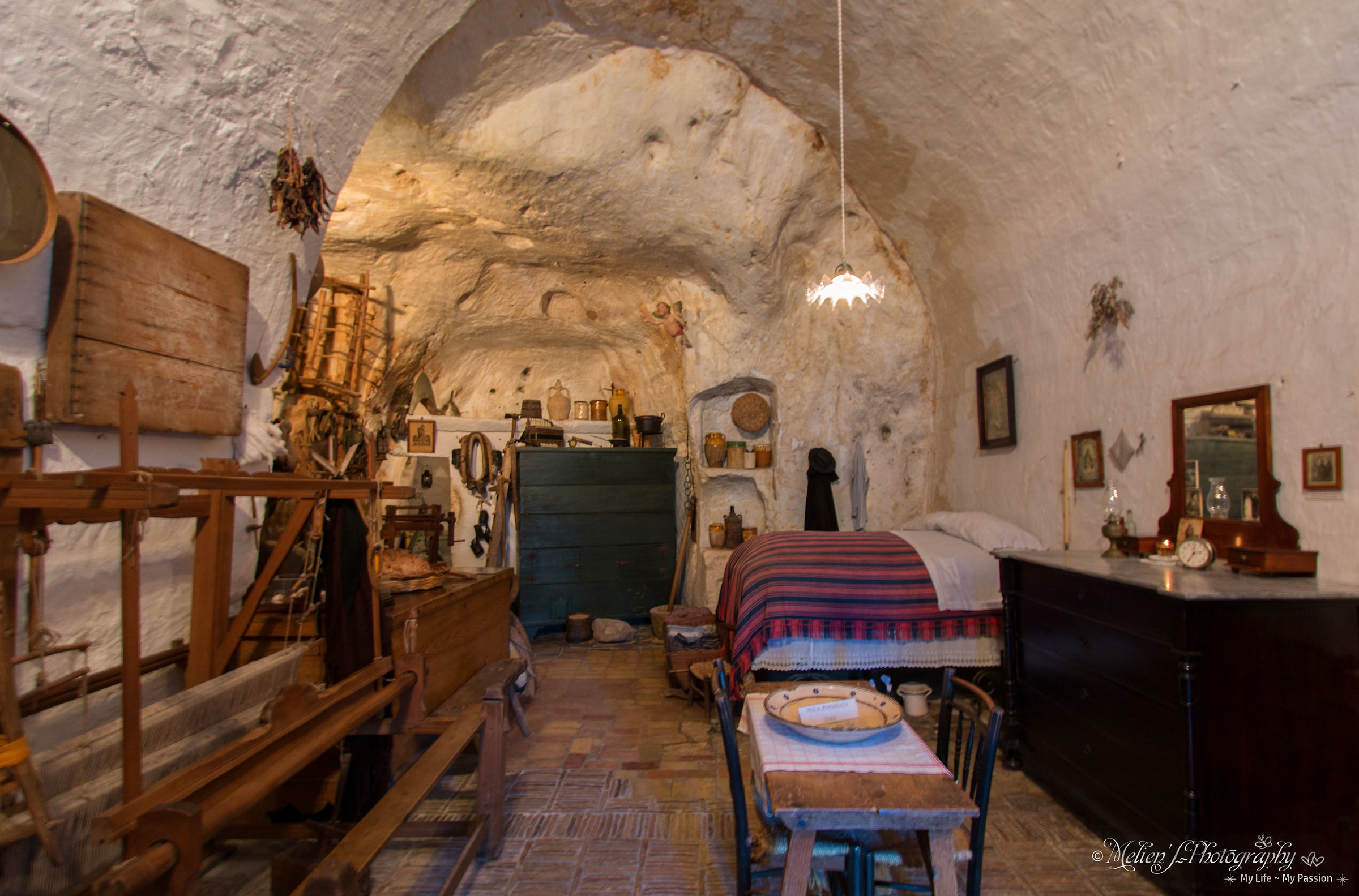 Cave house in Matera