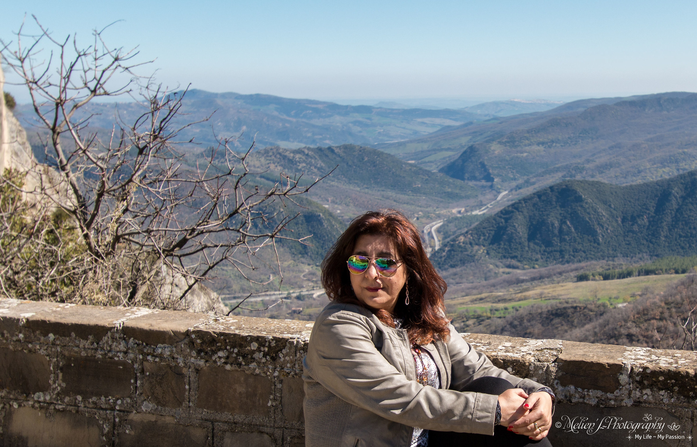 Just me to Castelmezzano dolomites