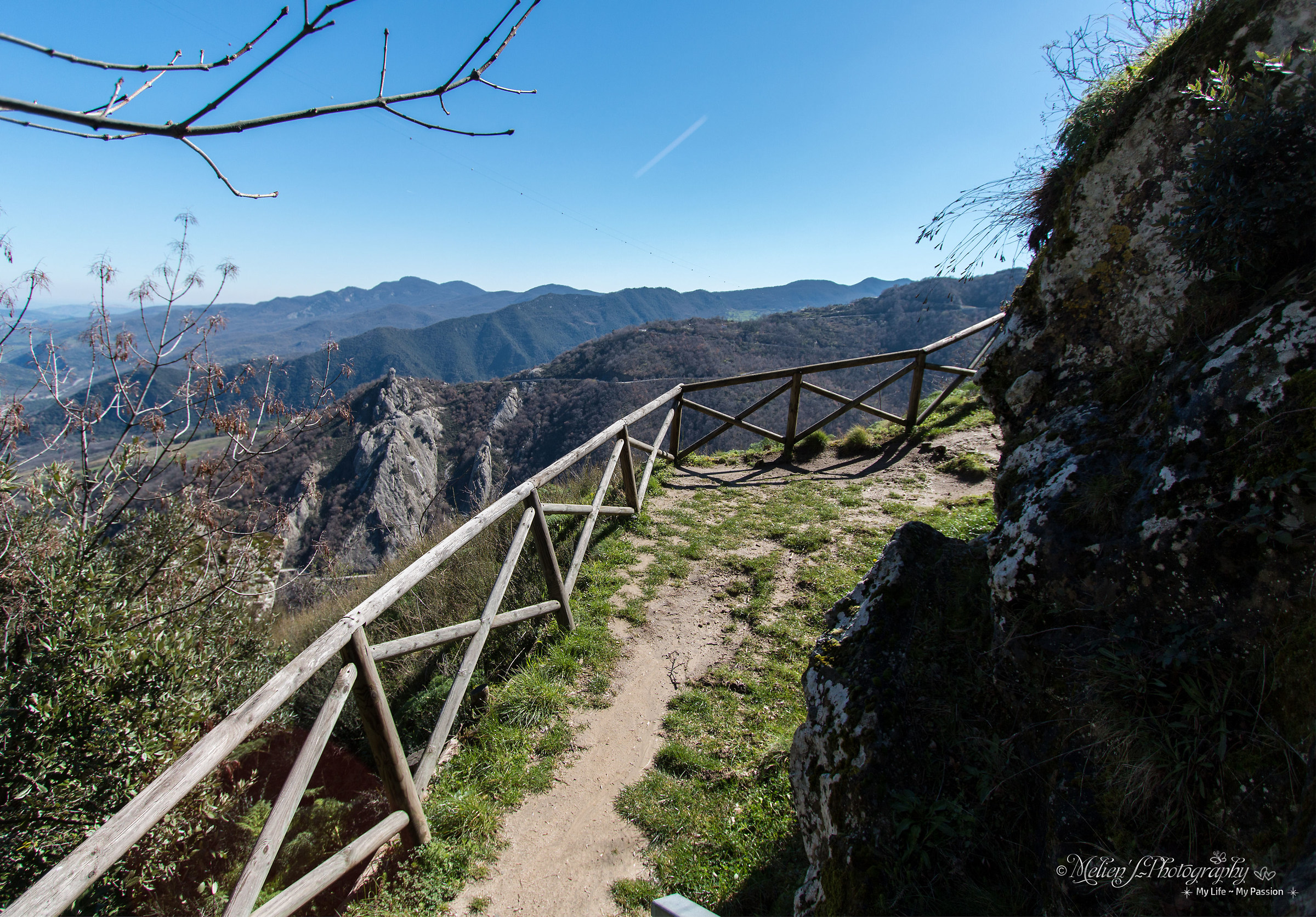The Castelmezzano dolomites