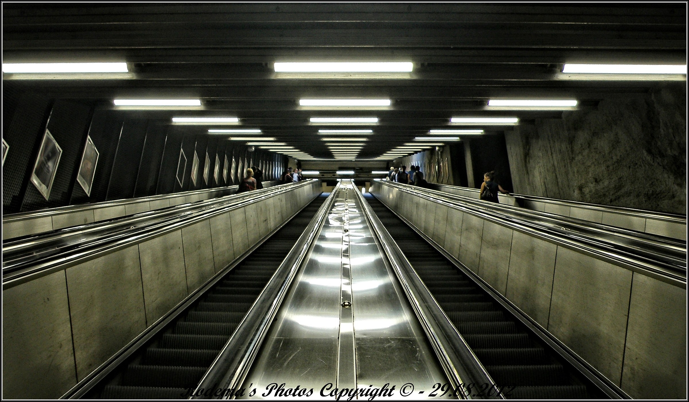Stockholm, University Metro Station