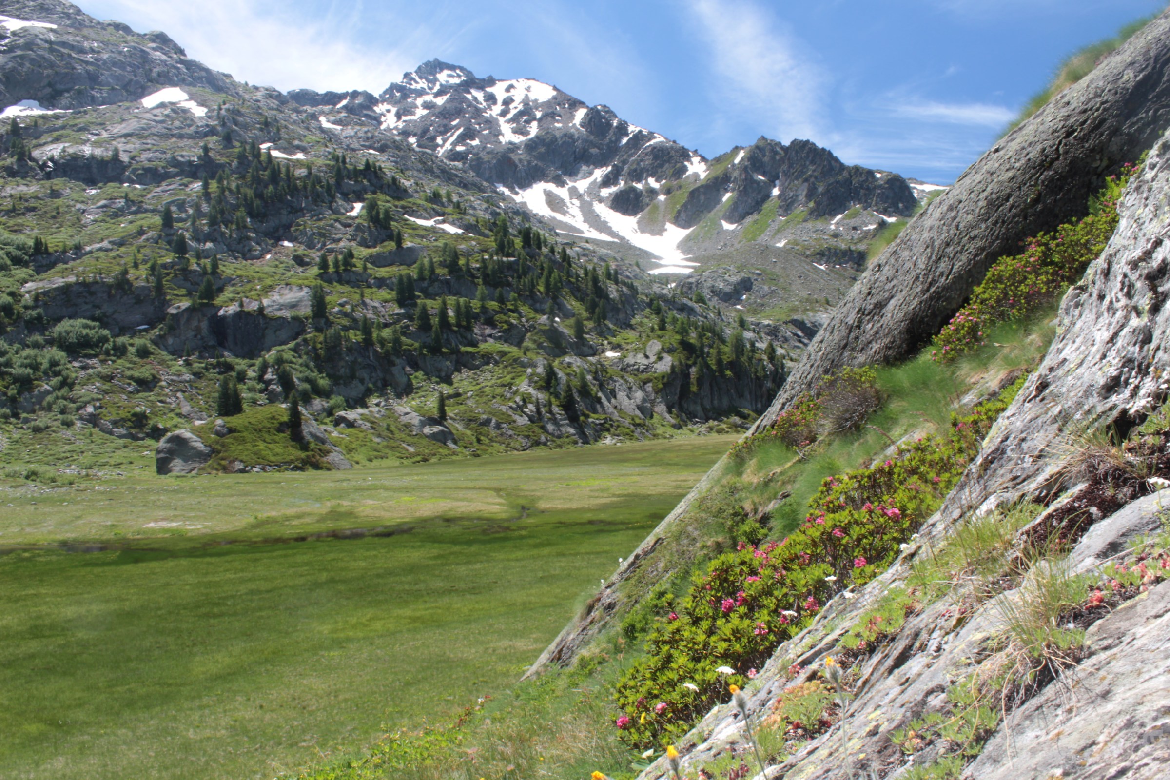 Panorama from the Lac de Glacier
