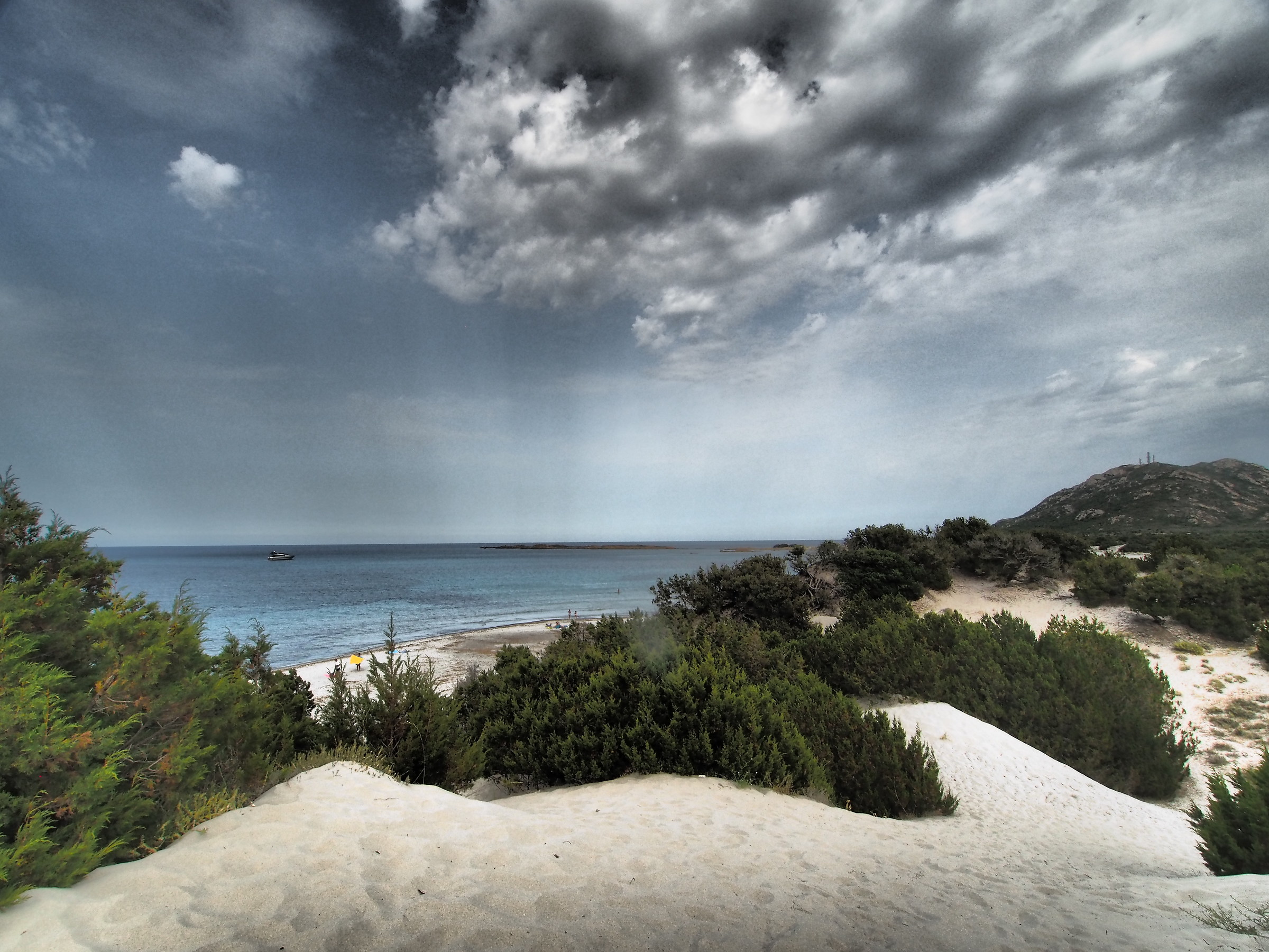 dunes of Capo Comino