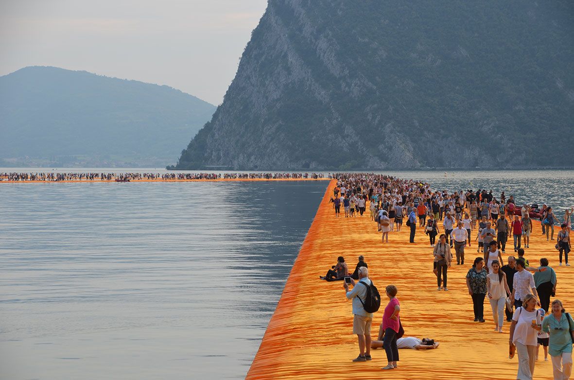 Iseo Camminando sull'acqua