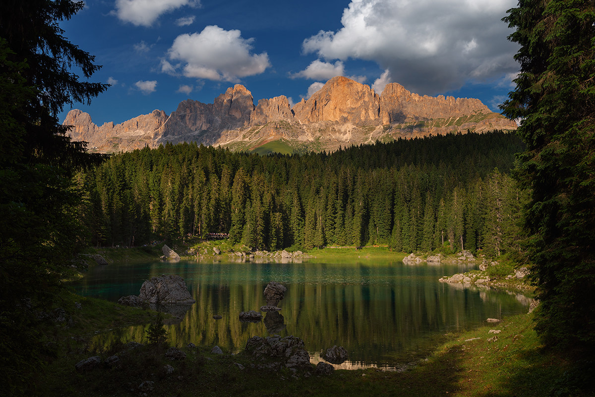 Curtain on Rosengarten