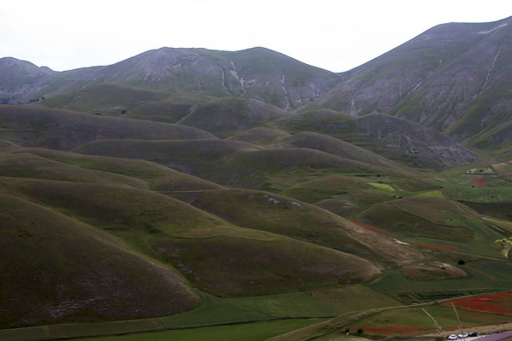 The dunes of Castelluccio