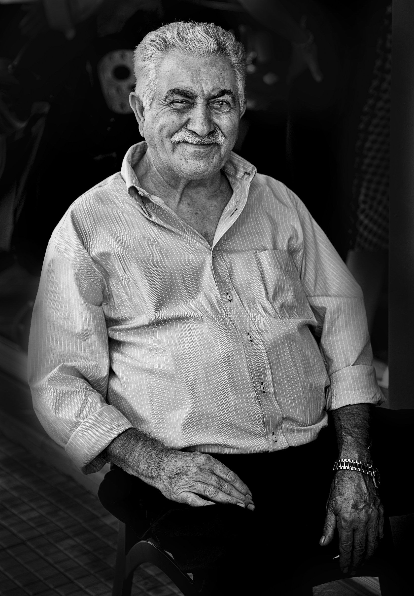 Il sorriso sincero dei nonni..