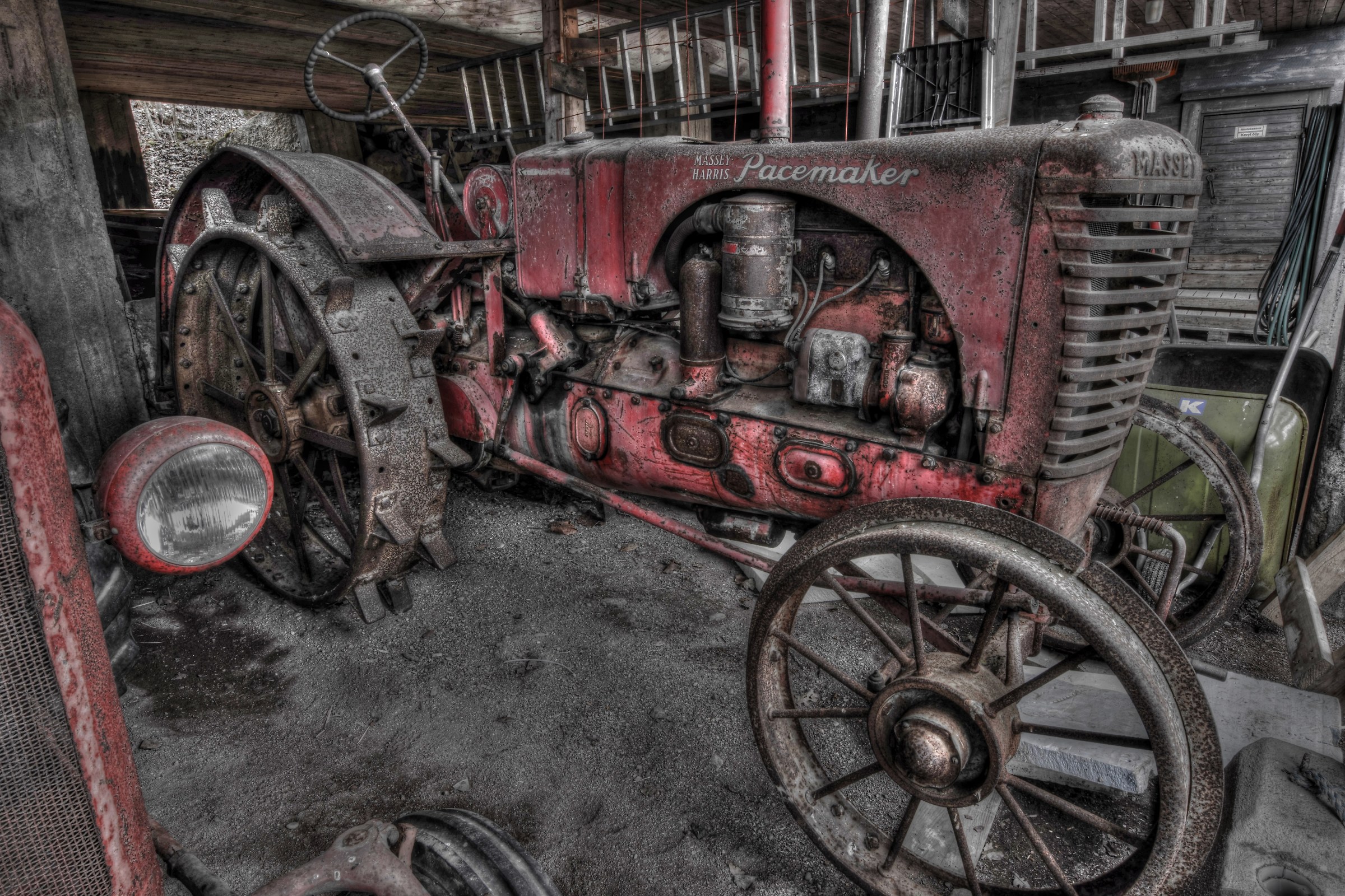 Old tractors