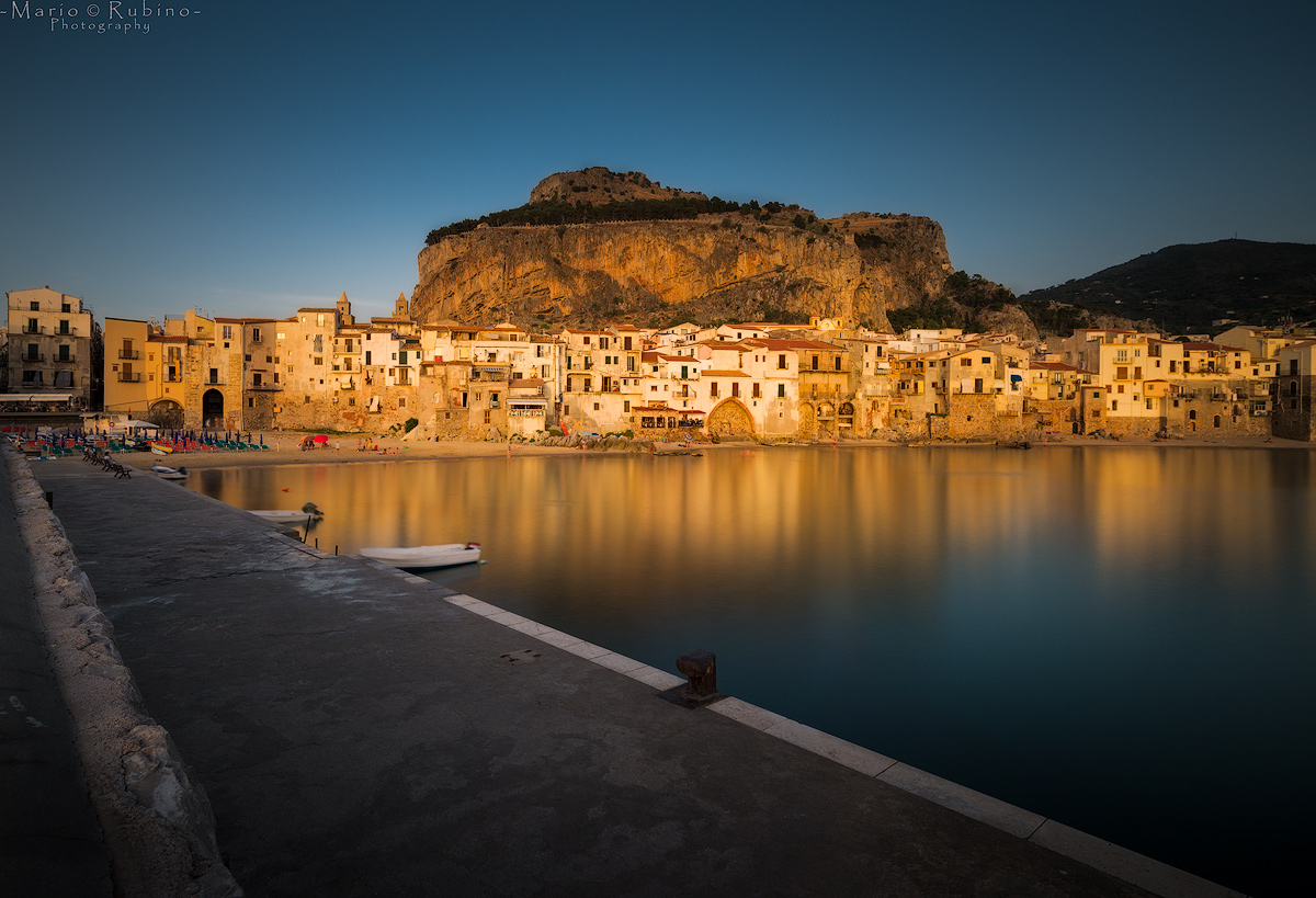 Rocca Cefalu - sunset