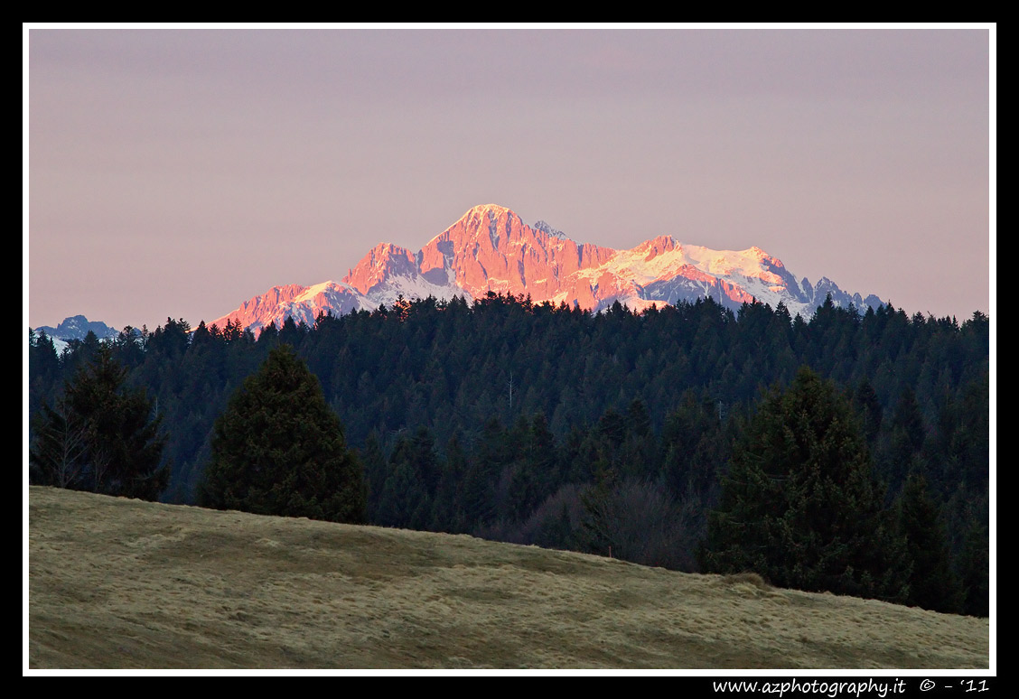 Tramonto in lontananza