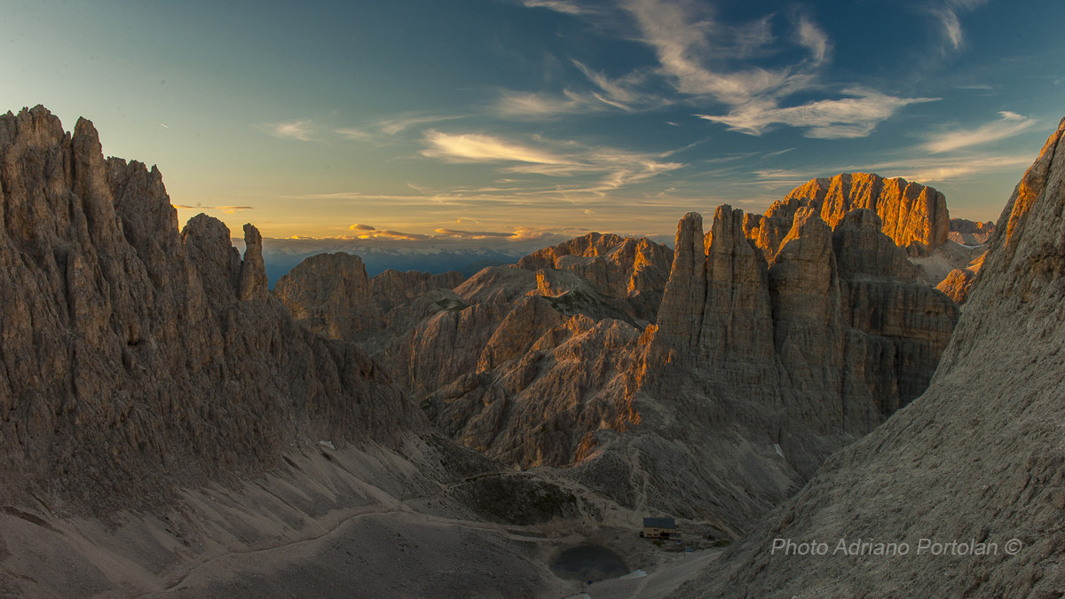 Sunset boobies Vajolet Towers