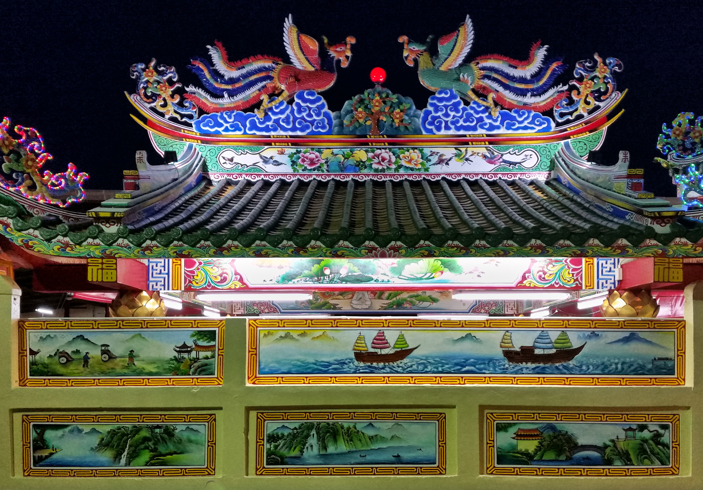 Notturno al tempio cinese