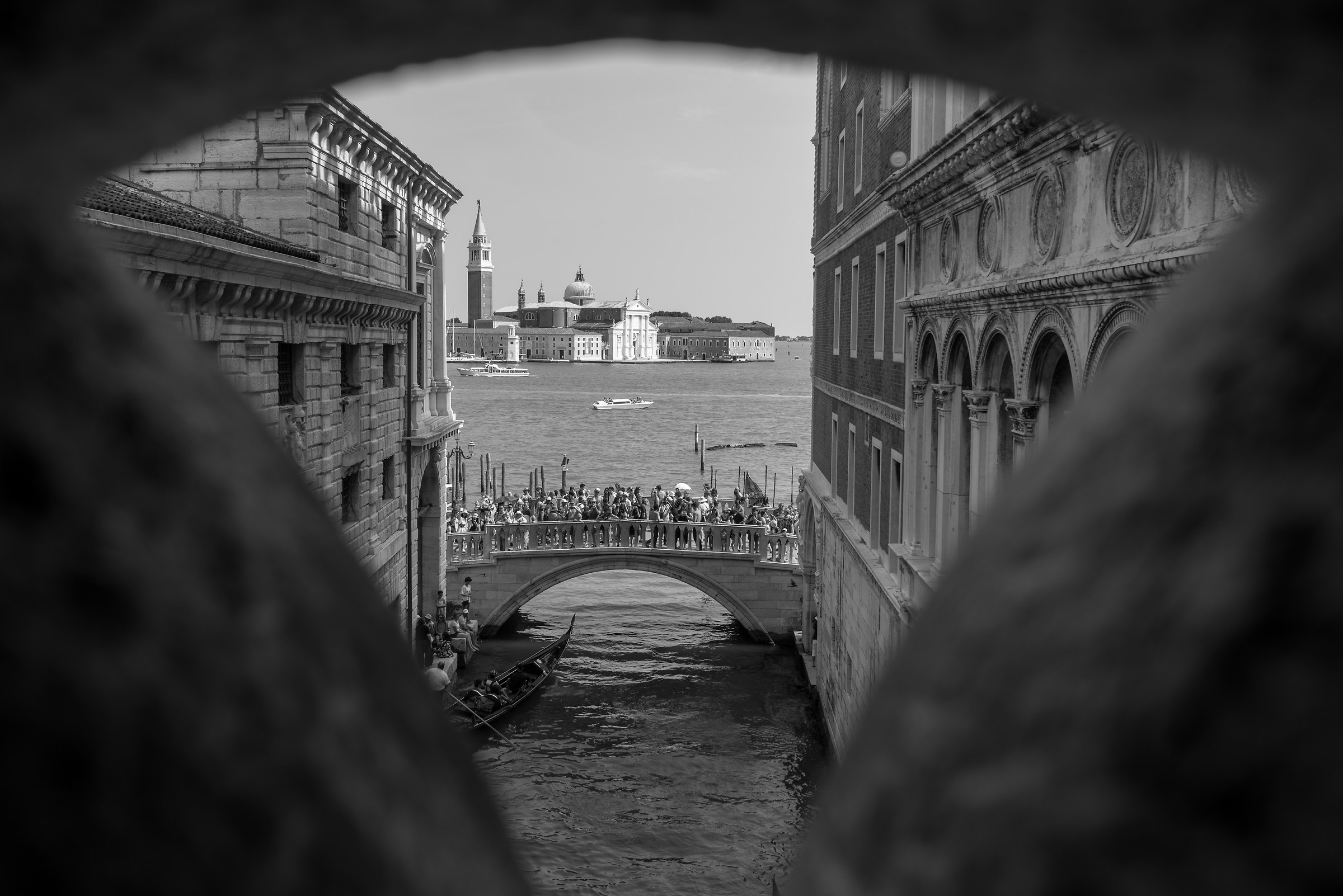venice from bridge of sighs