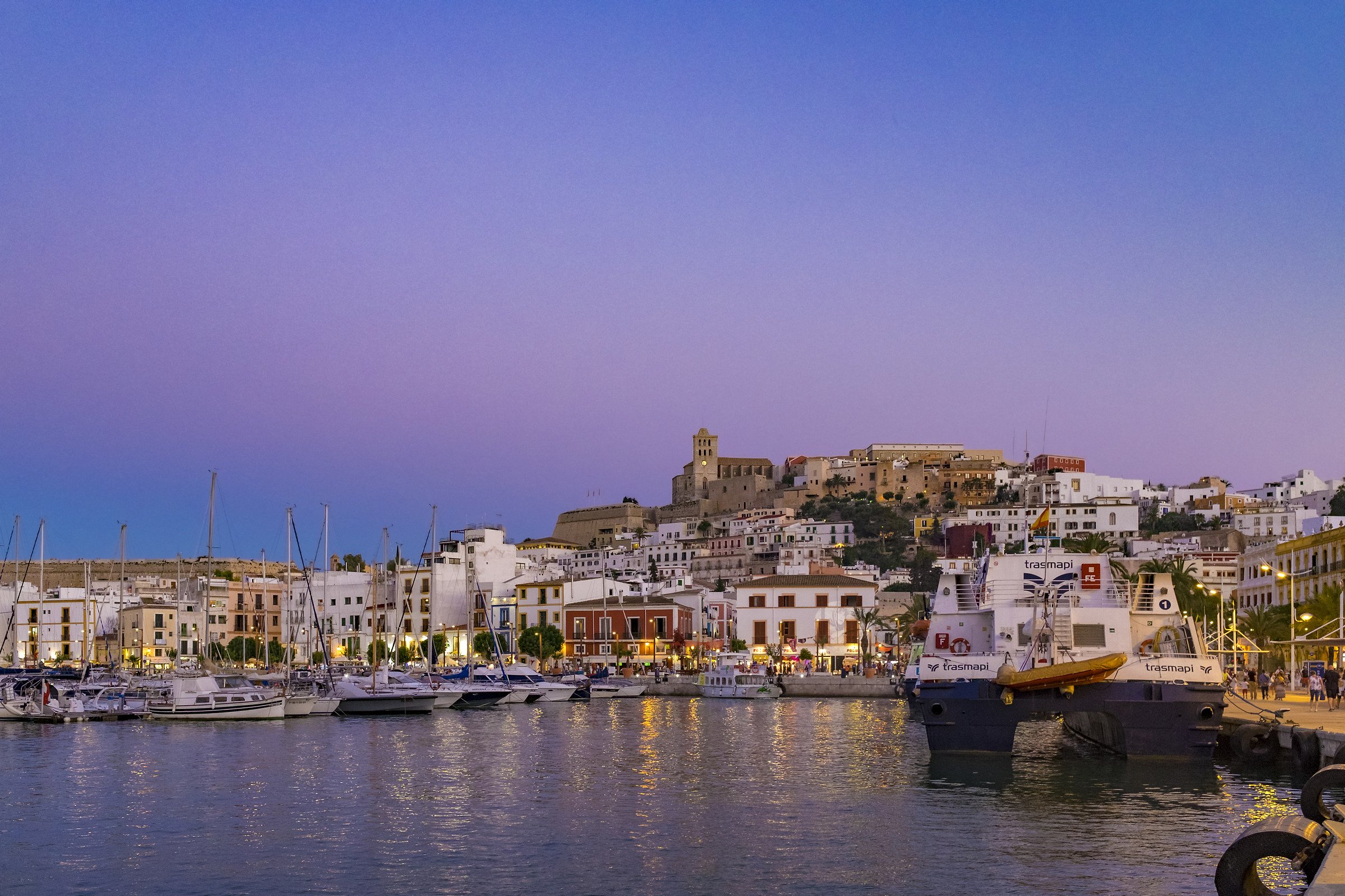 Ibiza blue hour ...