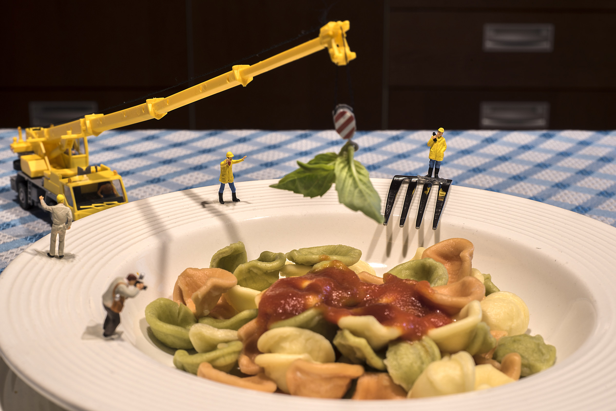 Work in progress ... lunch