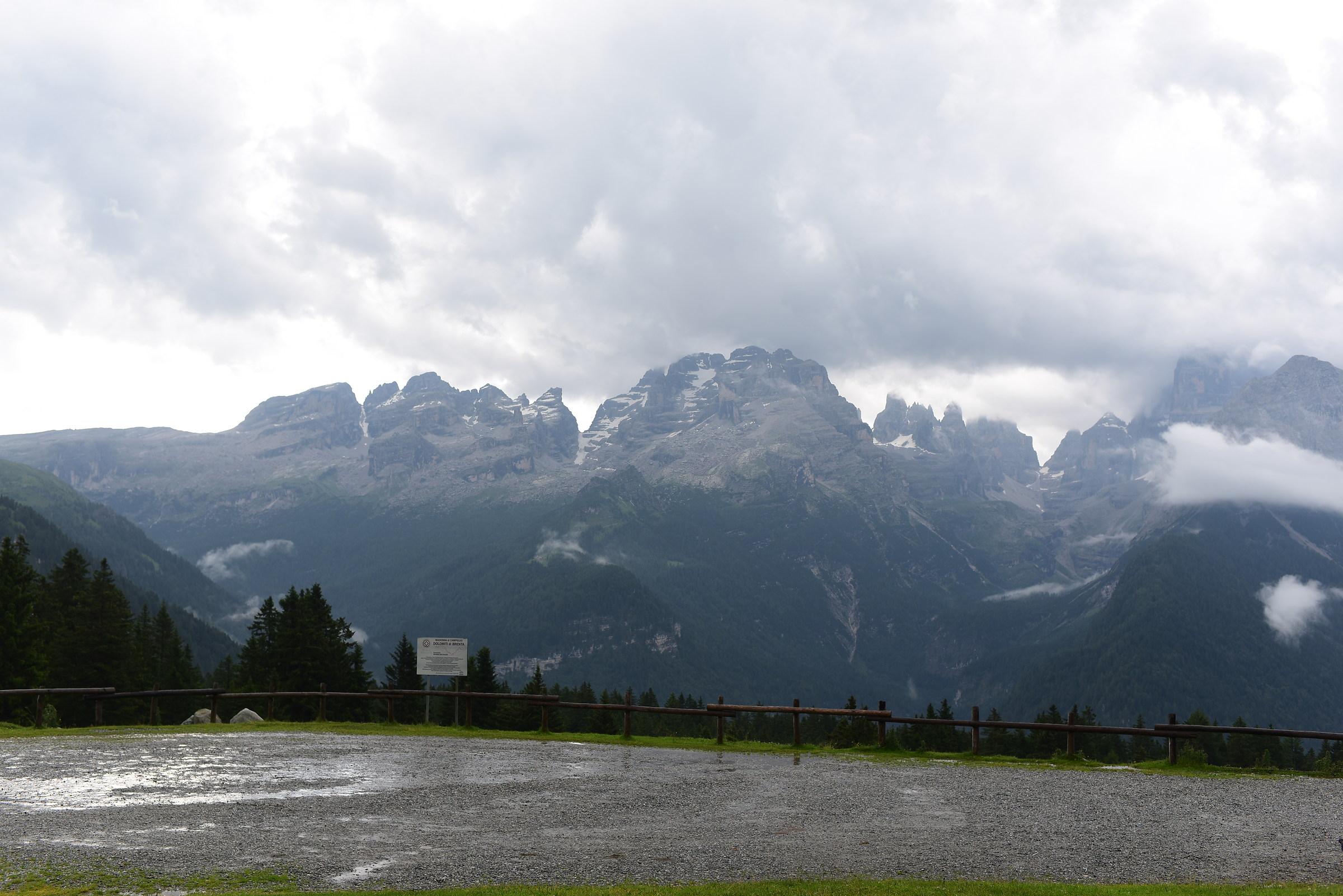 Le Dolomiti di Brenta da Malga Ritorto