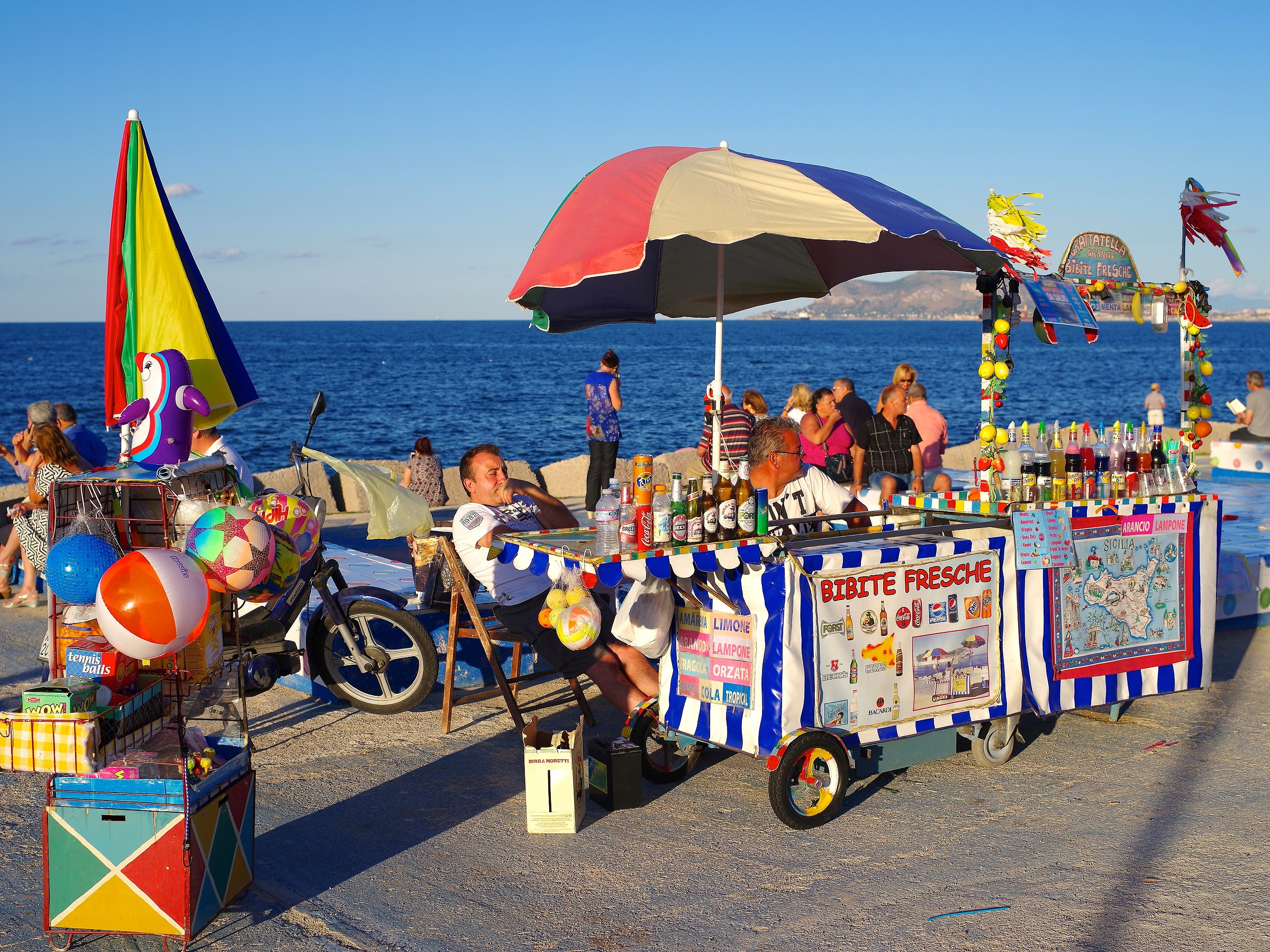 "The kiosk of drinks" Foro Italico Palermo