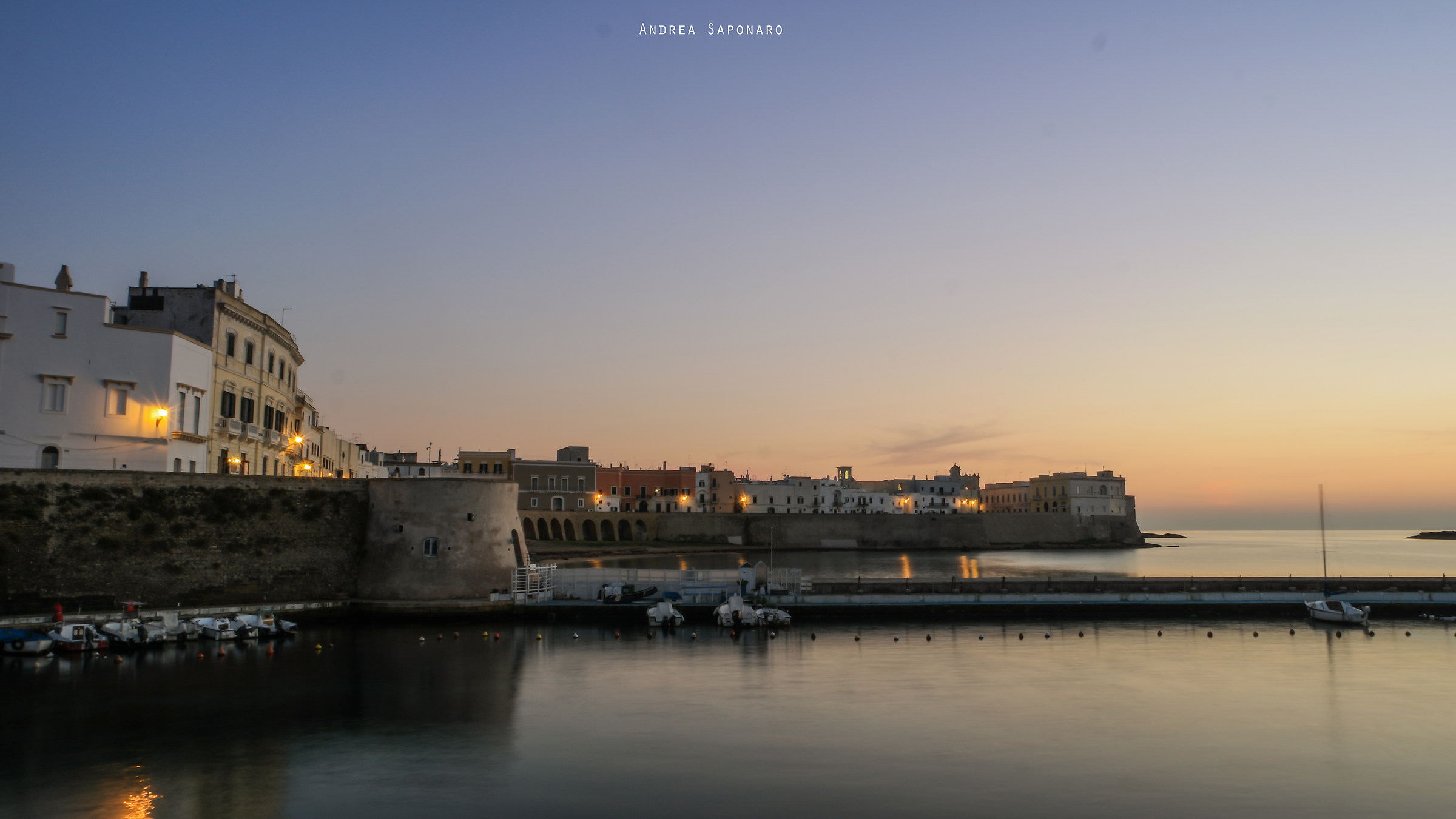 Gallipoli from the Marina San Giorgio