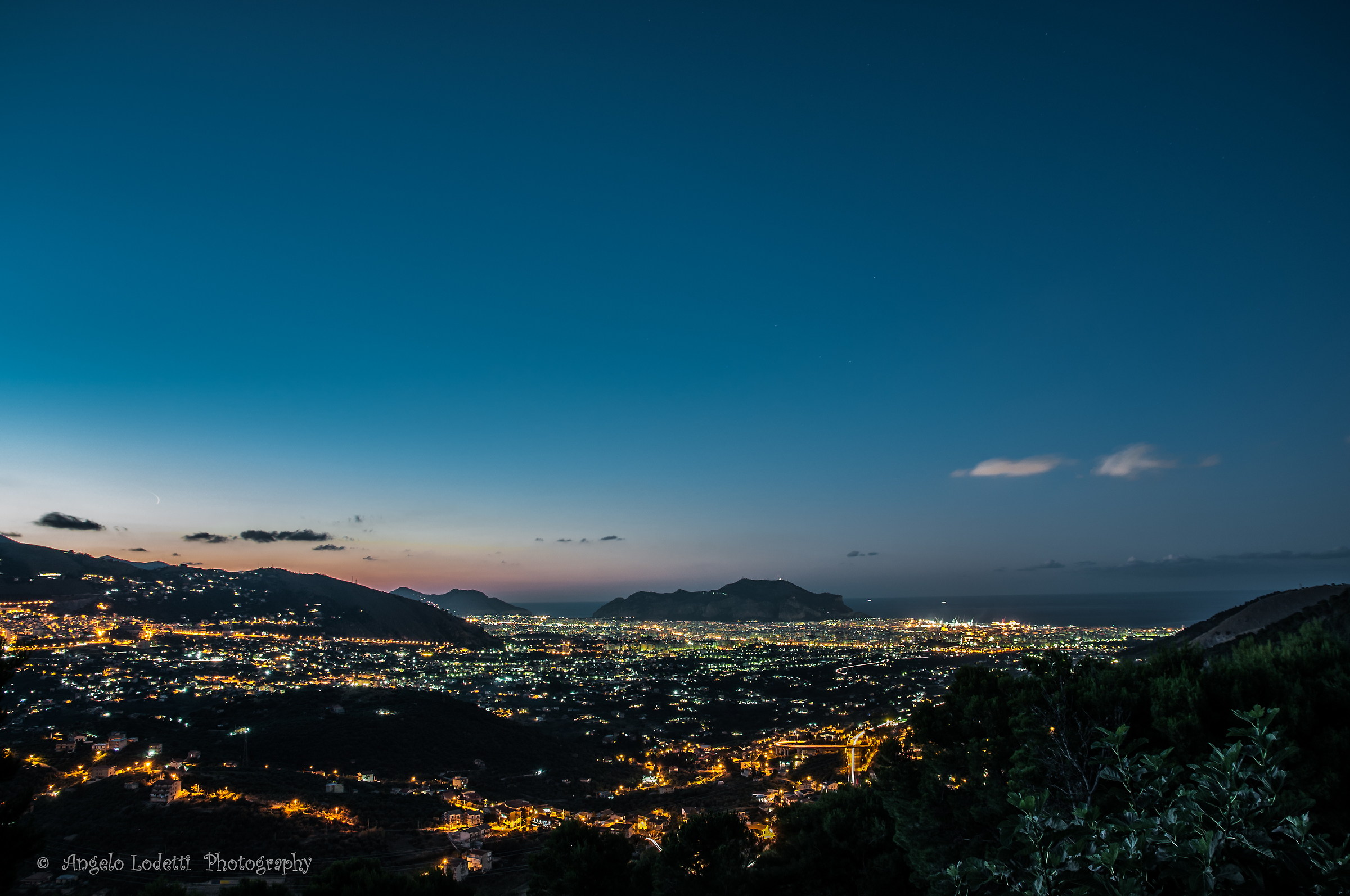 Palermo, summer twilight