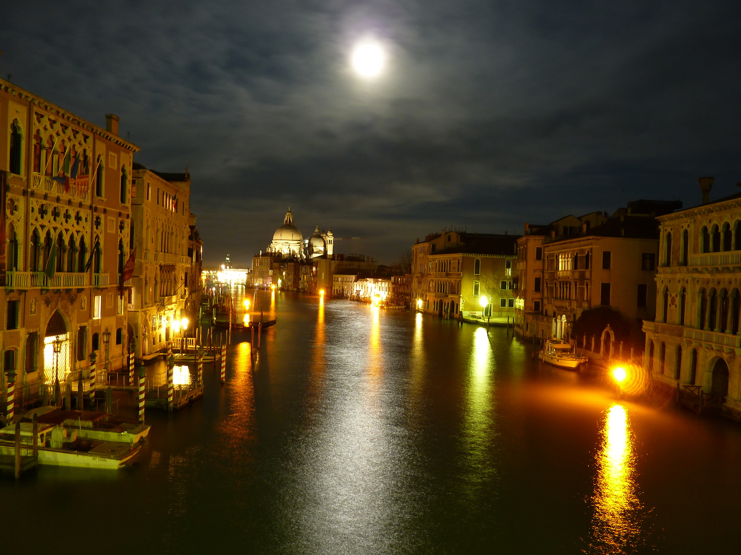 Grand Canal from Ponte dell'Accademia_Notte