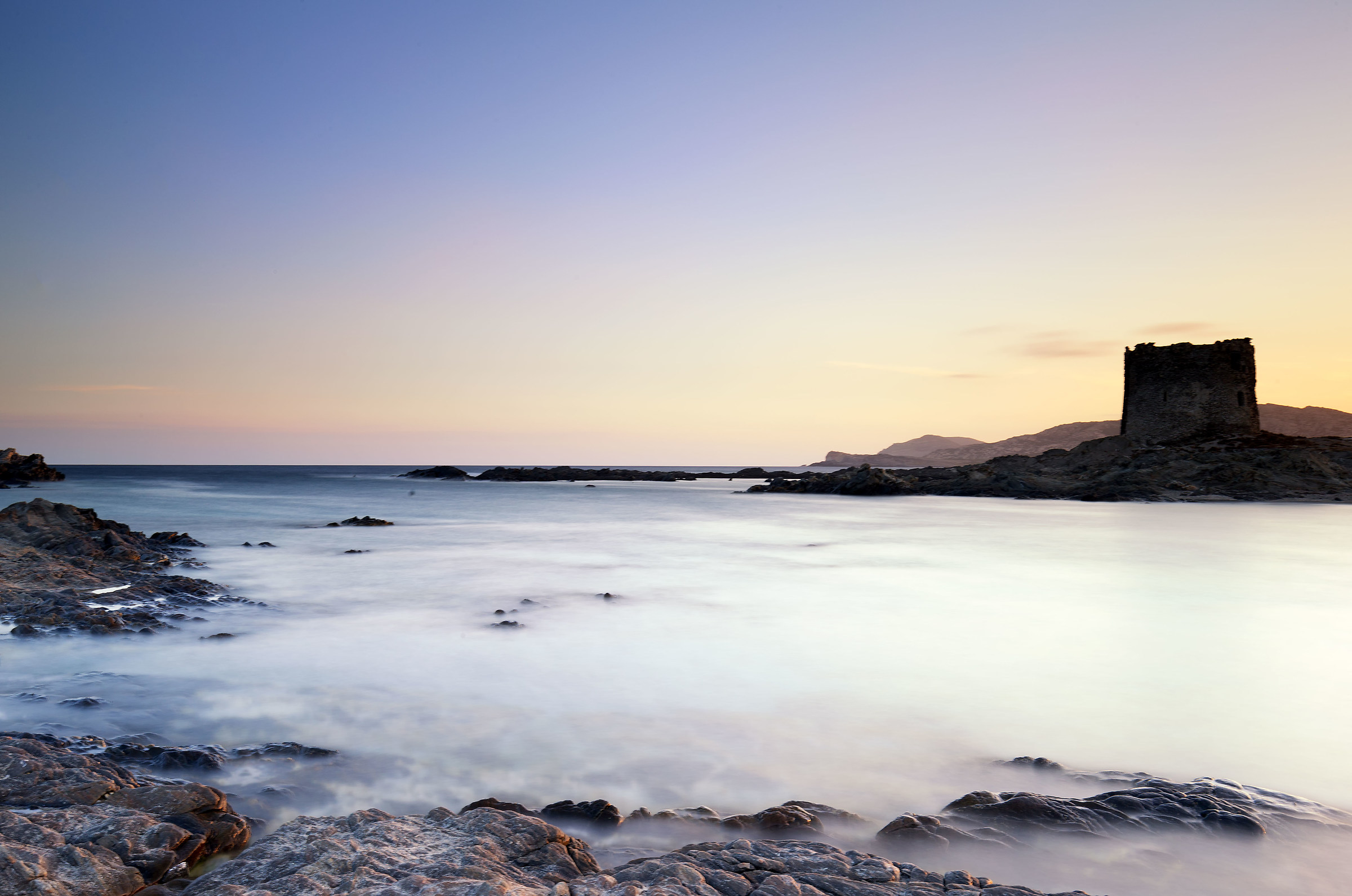 Sunrise at Pelosetta