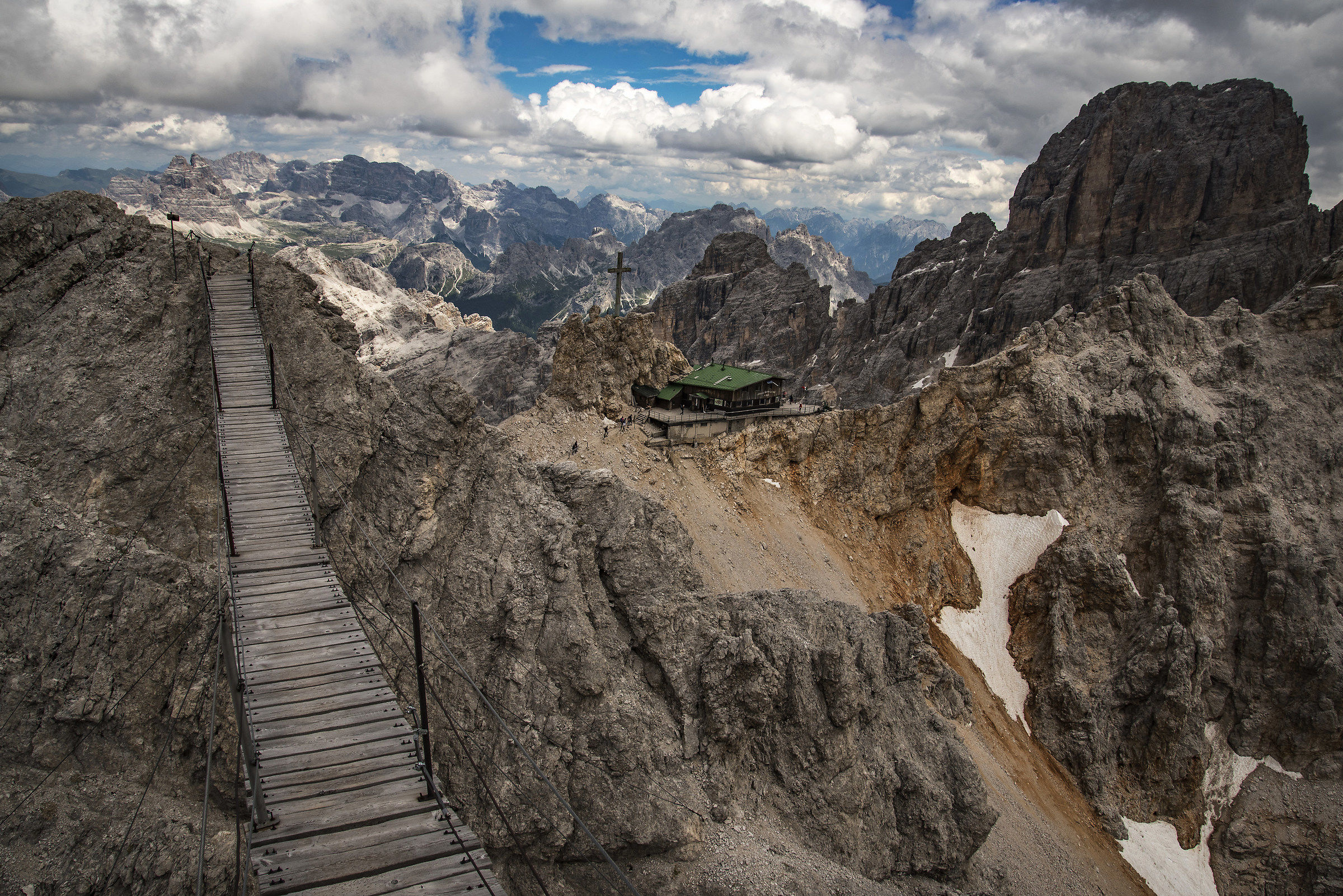 Rifugio Lorenzi, Monte Cristallo