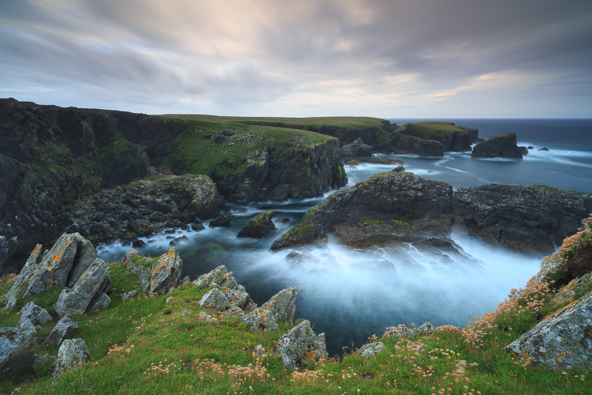 Le scogliere di Butt of Lewis