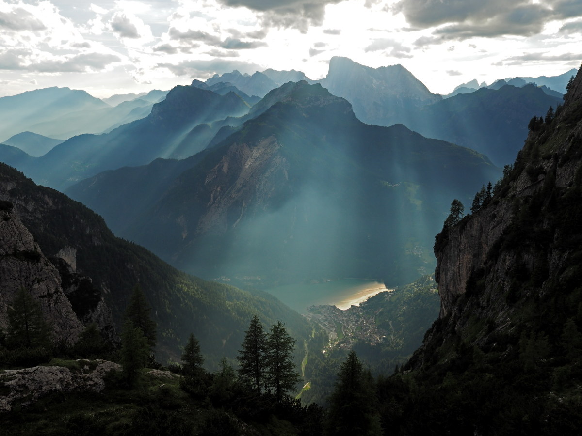 Lo spettacolo delle montagne più belle del mondo