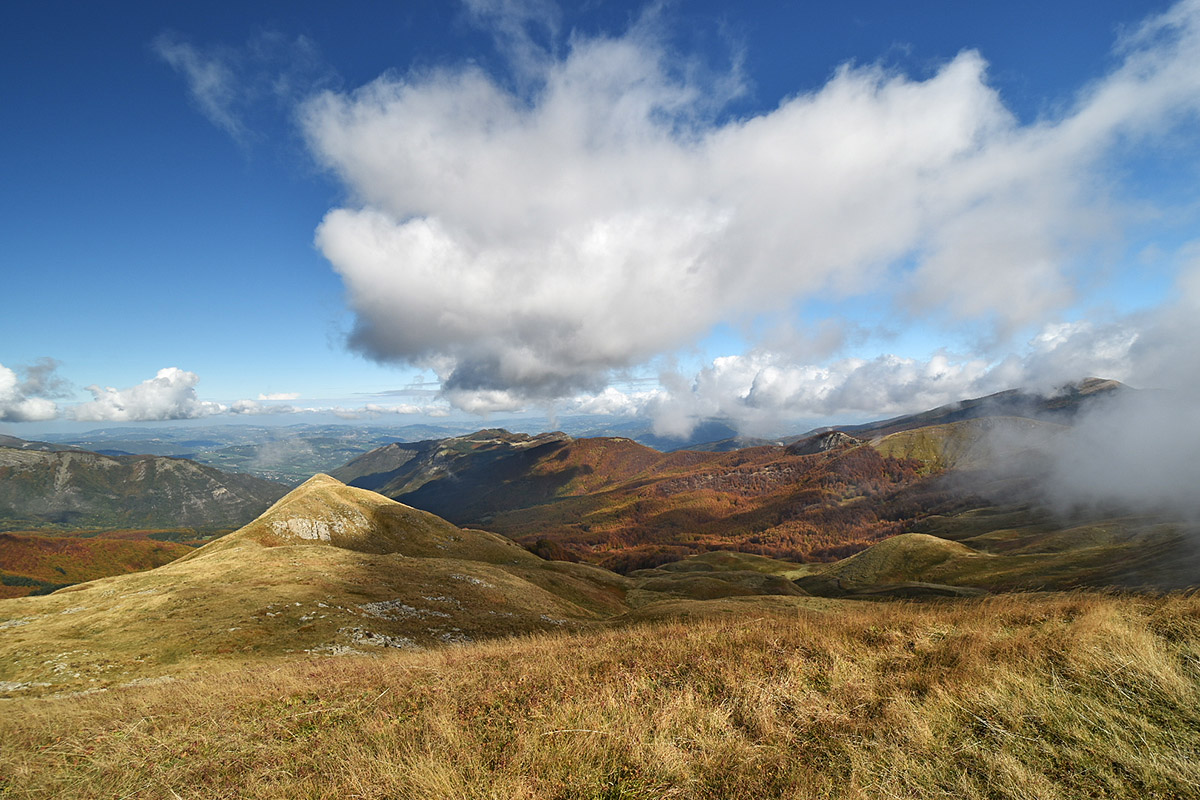 Landscape from the Passo della Croce Arcana