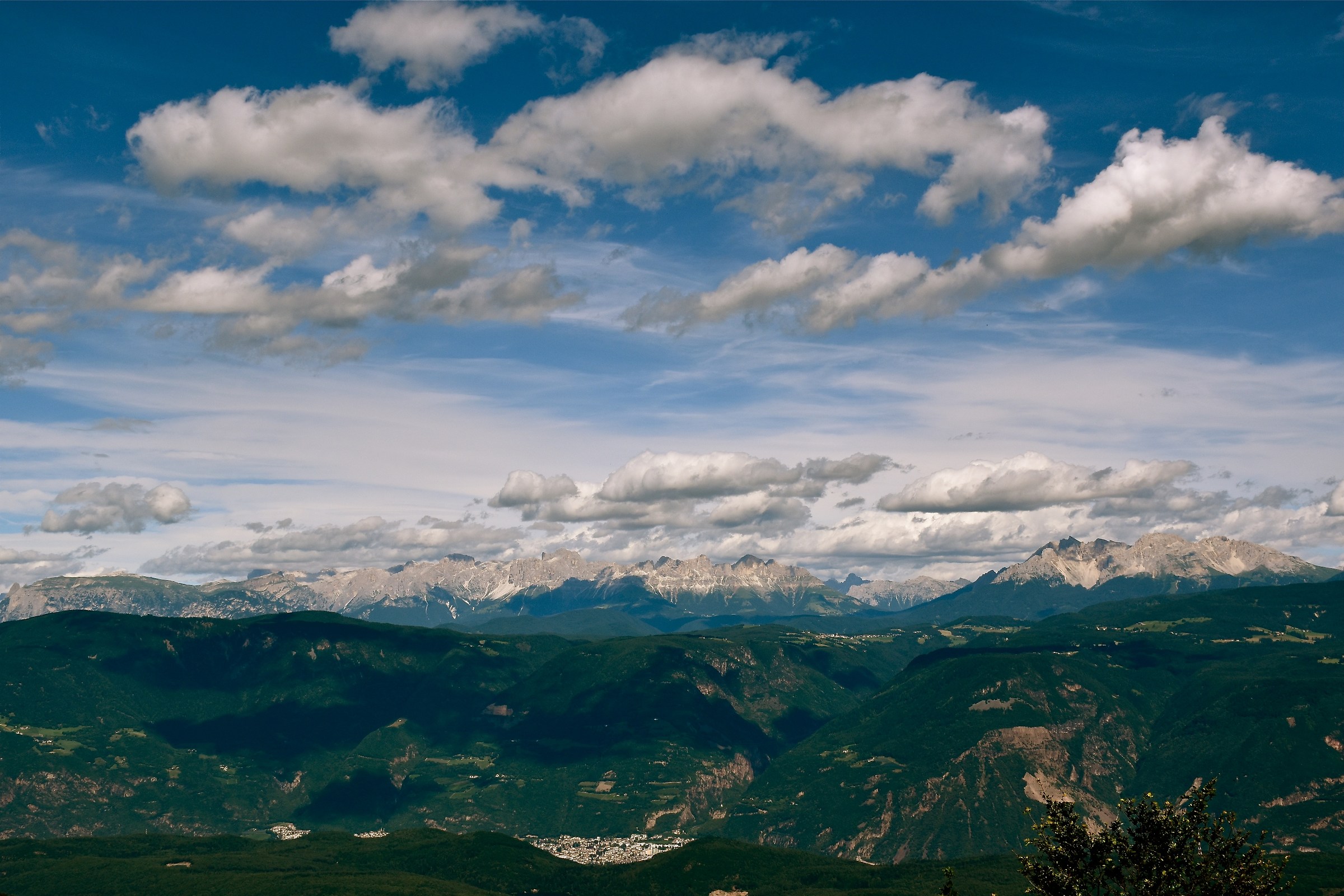 The Rosengarten group seen from Roen