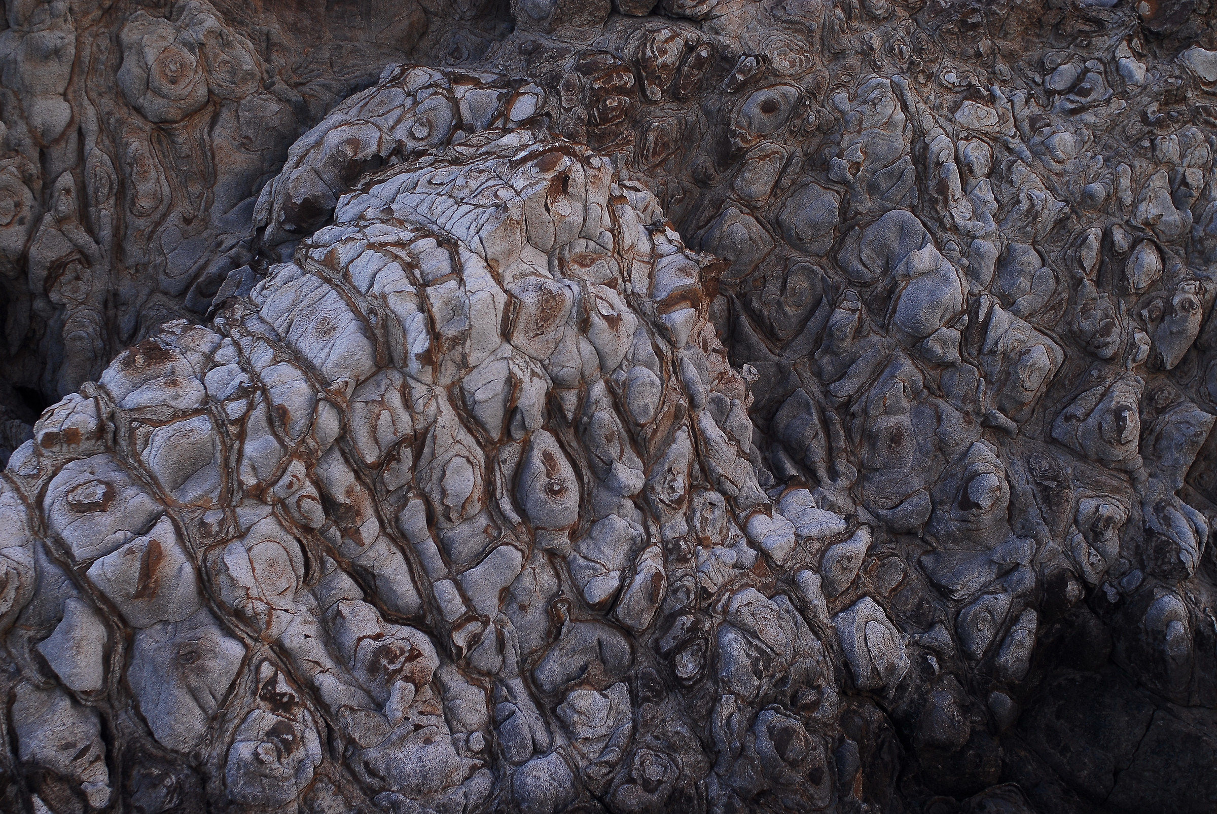 Formazione di roccia vulcanica