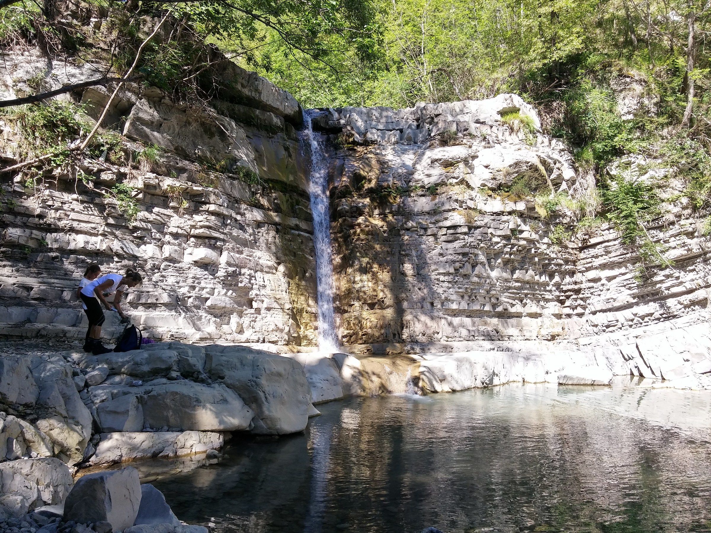 Perino del waterfalls