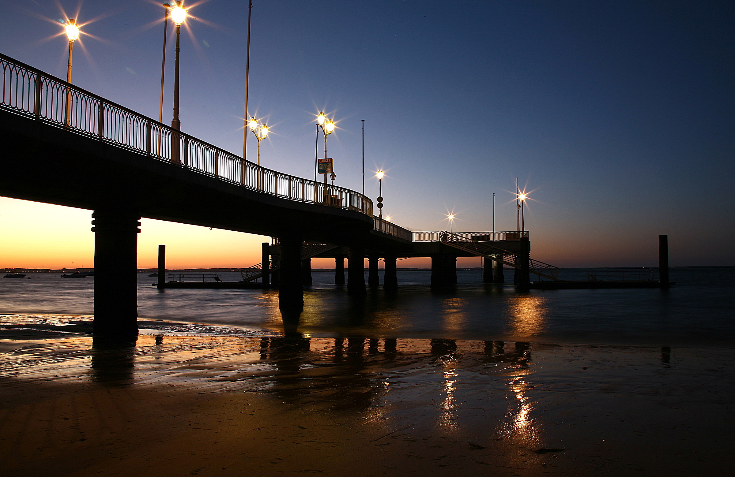 Jetty in Arcachon France