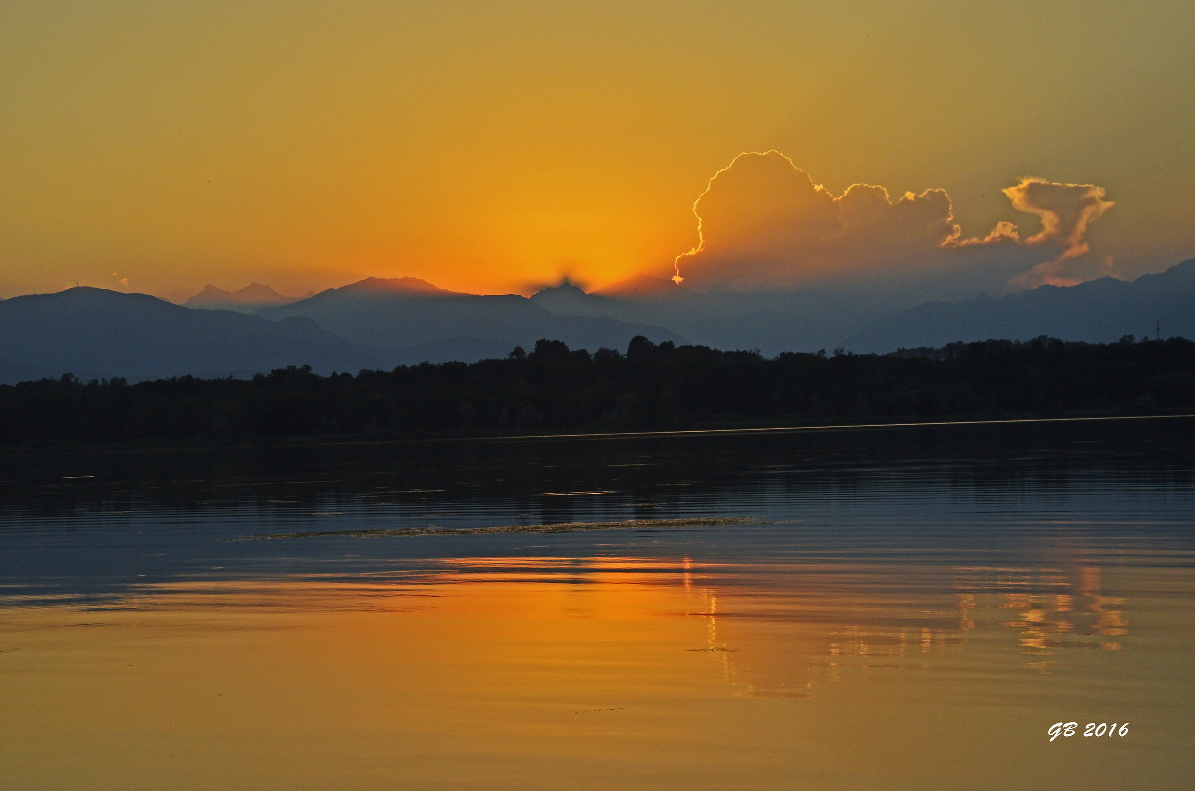 i colori del tramonto