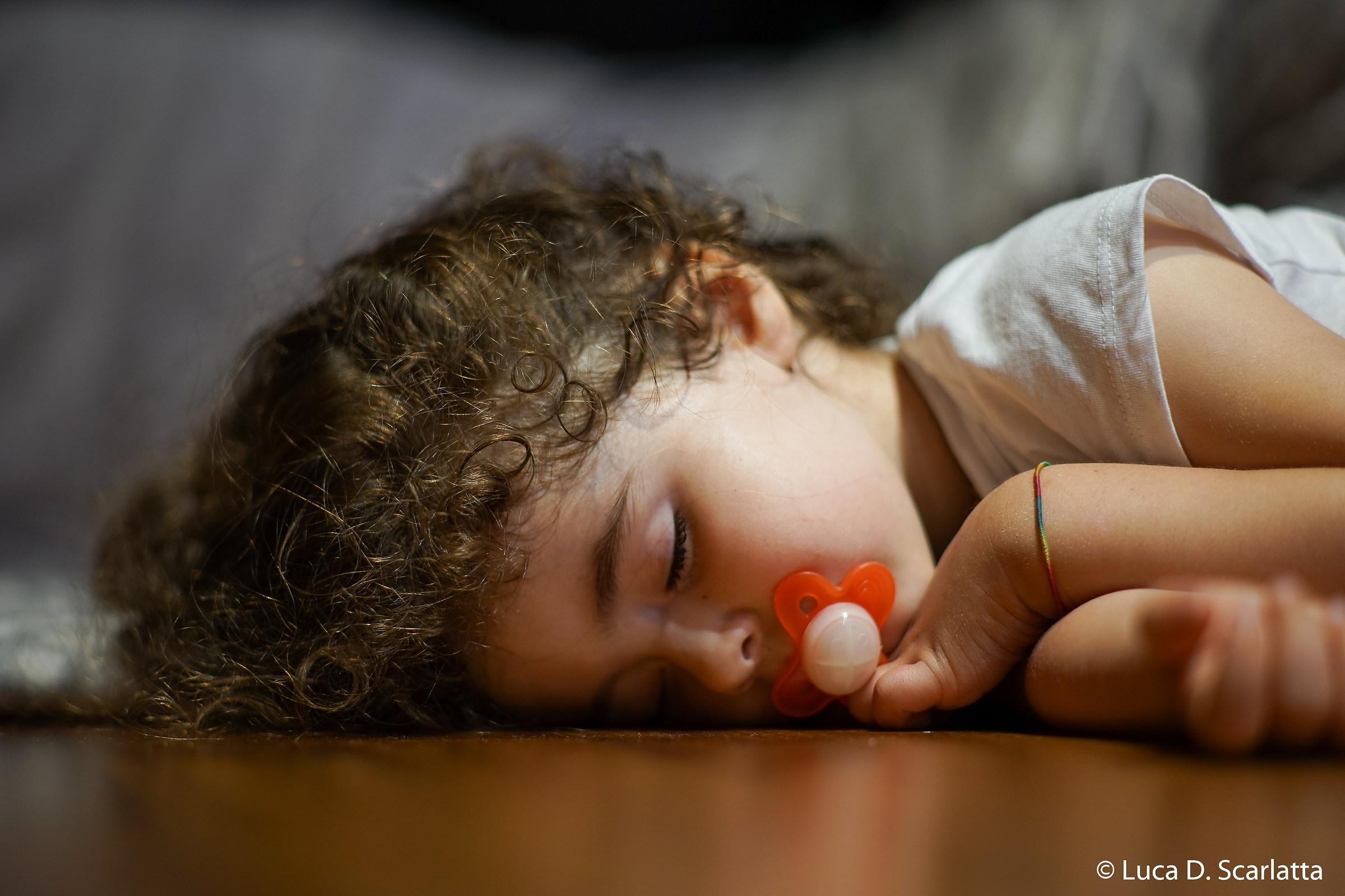 I'm back asleep on the floor ...