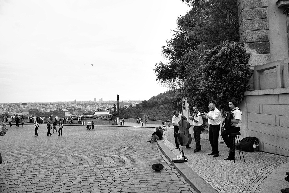 Praga (suonatori in strada)