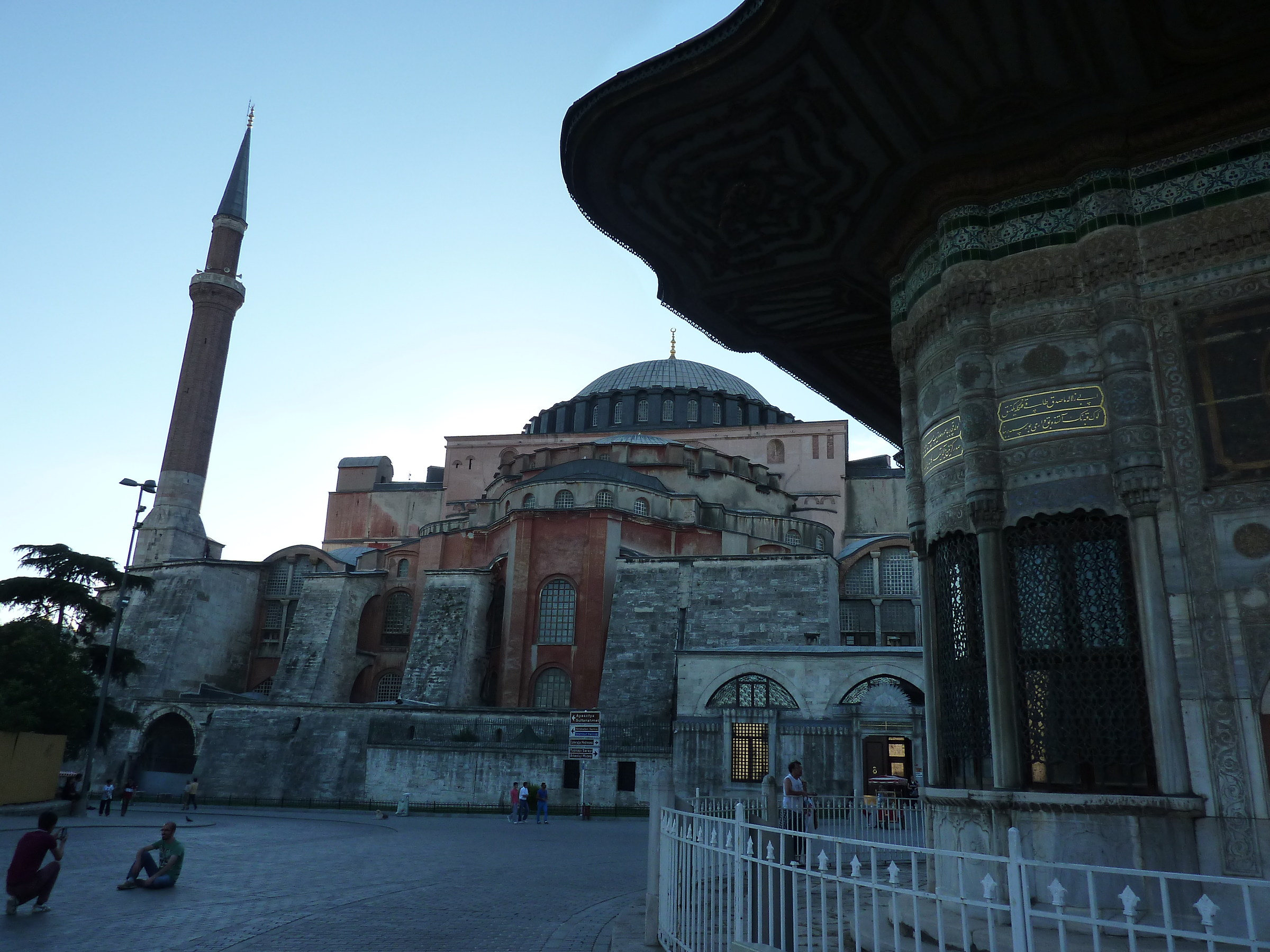 Istanbul_Aghia Sophia and Fountain of Ahmed III