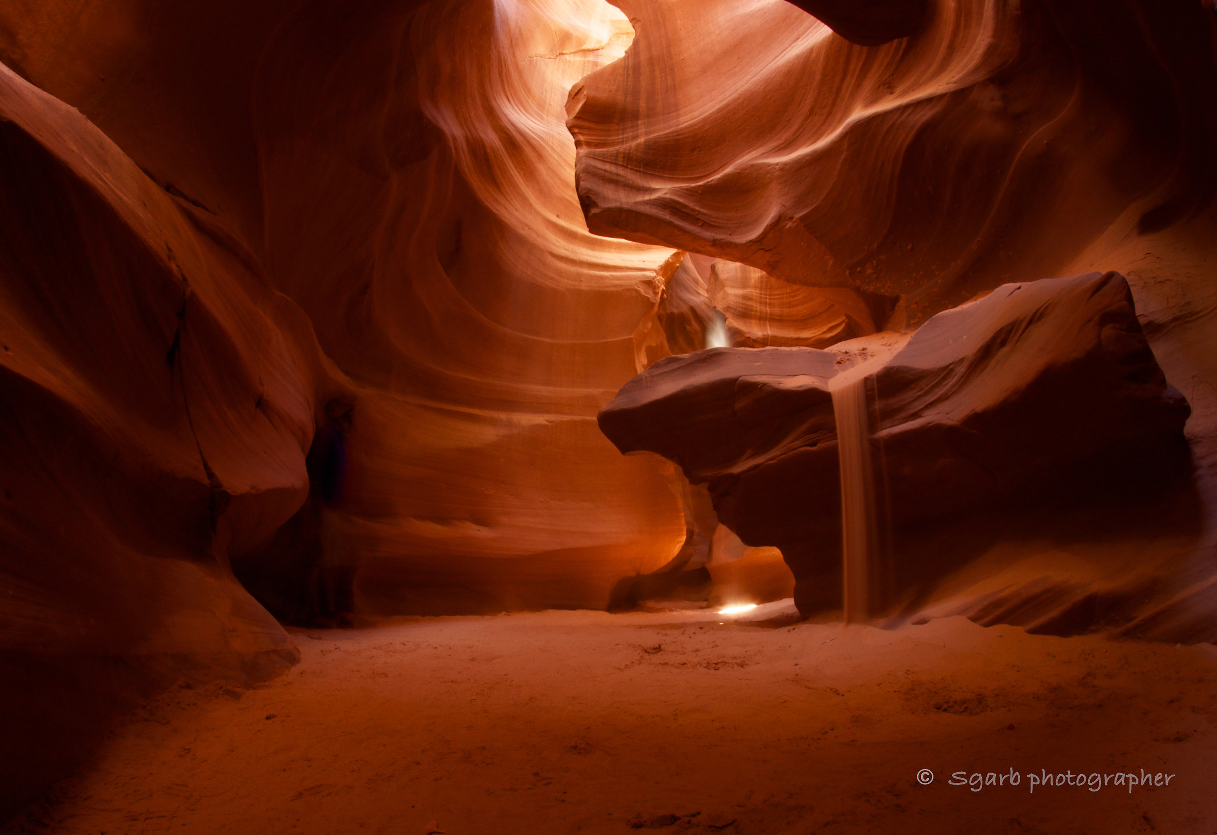 Antelope Canyon - Sand Fall