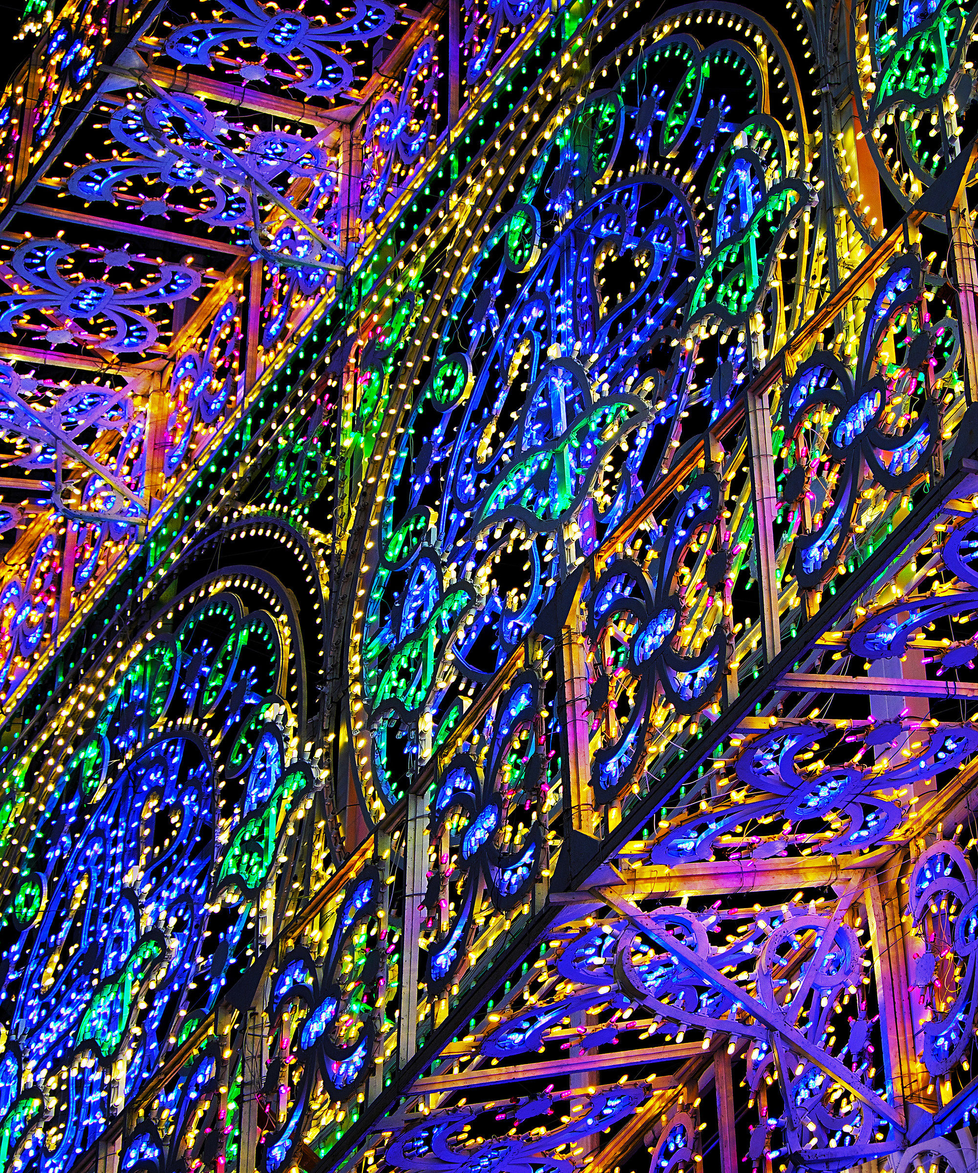 Santa party Sunday to Scorrano (Le). particular