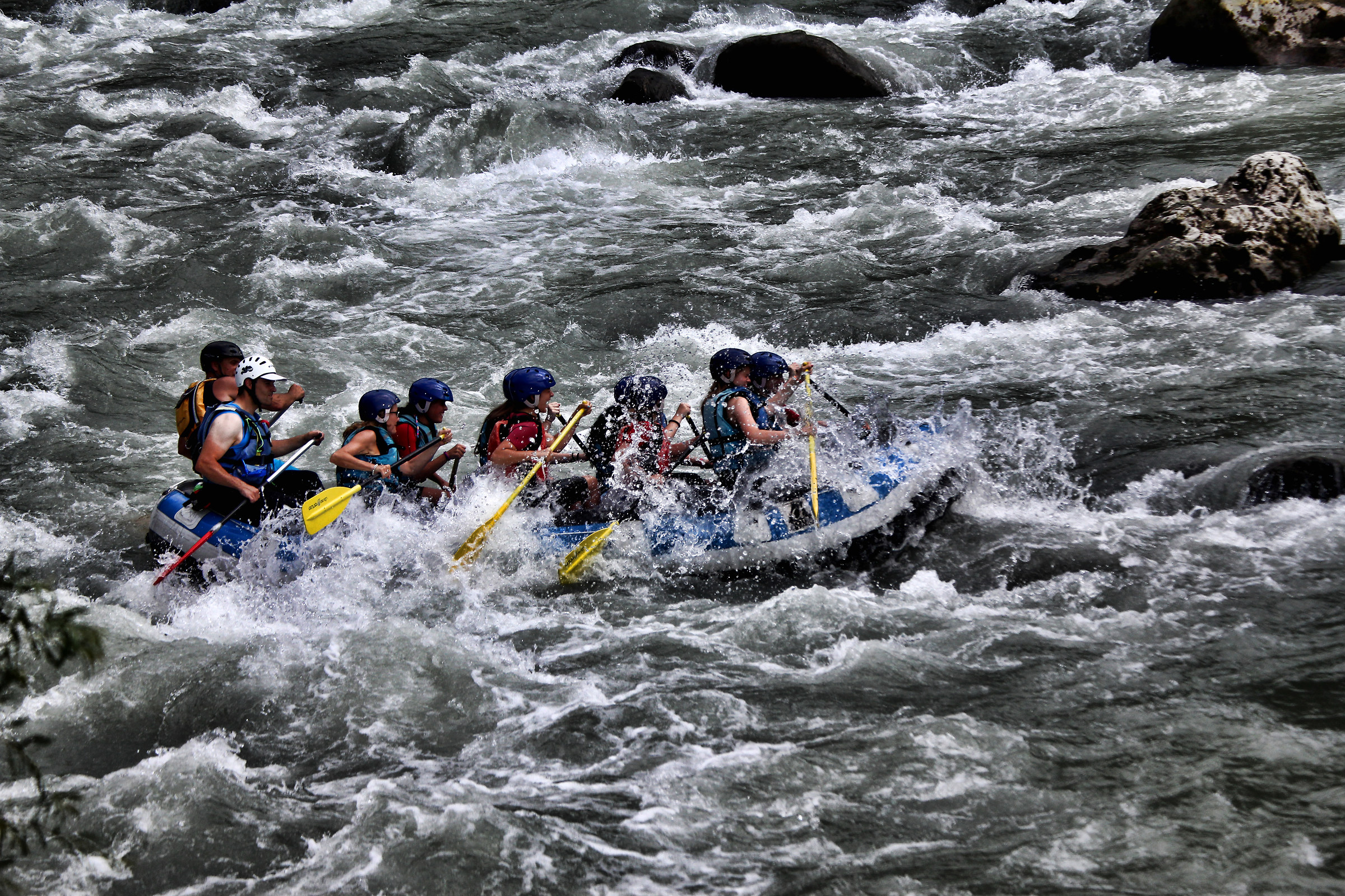 rafting
