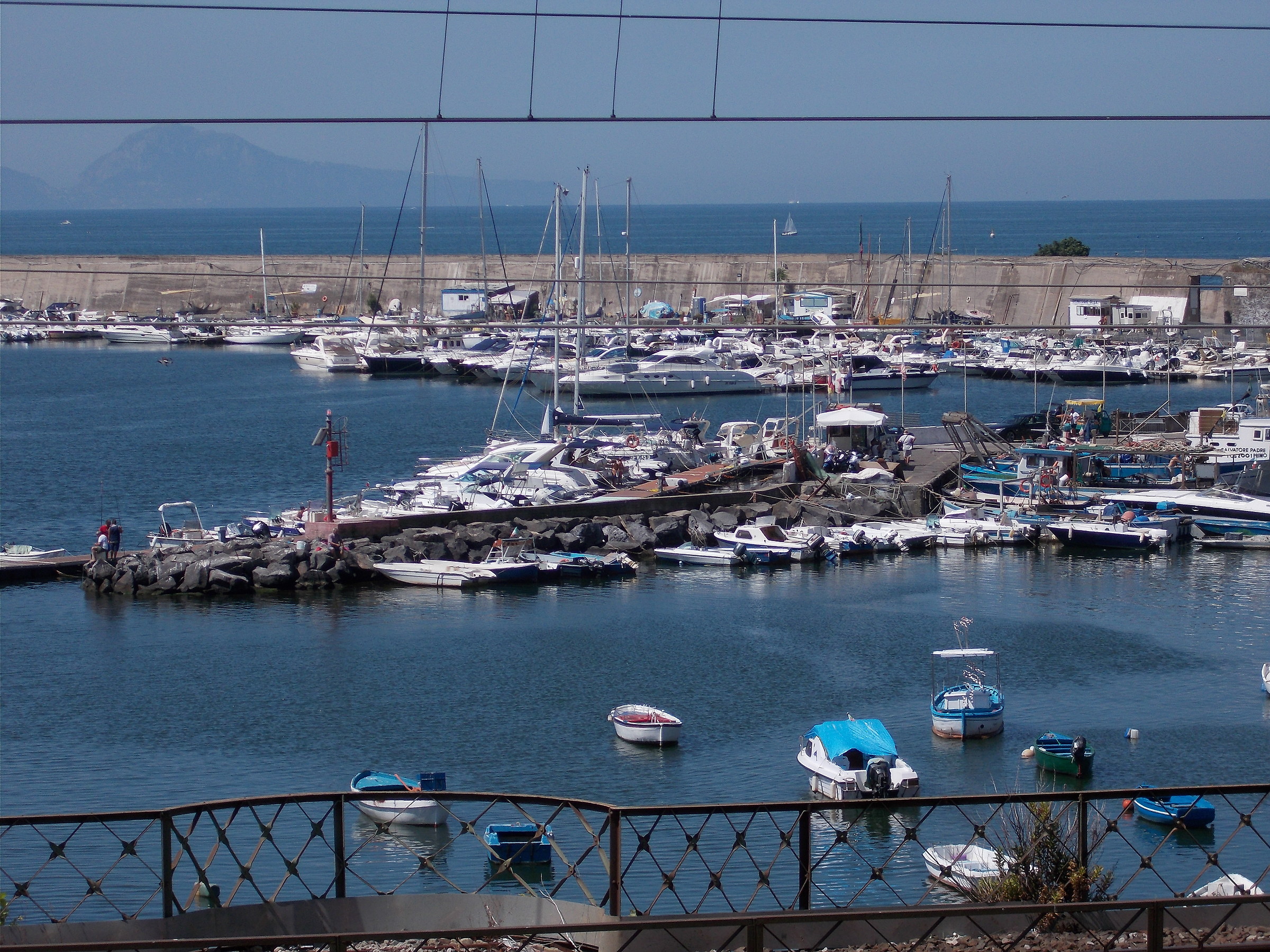 The port of Torre Annunziata, a glimpse