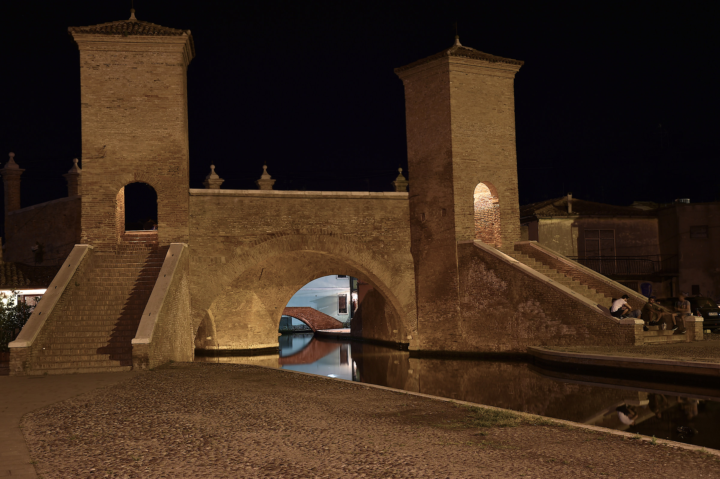 The three bridges comacchio