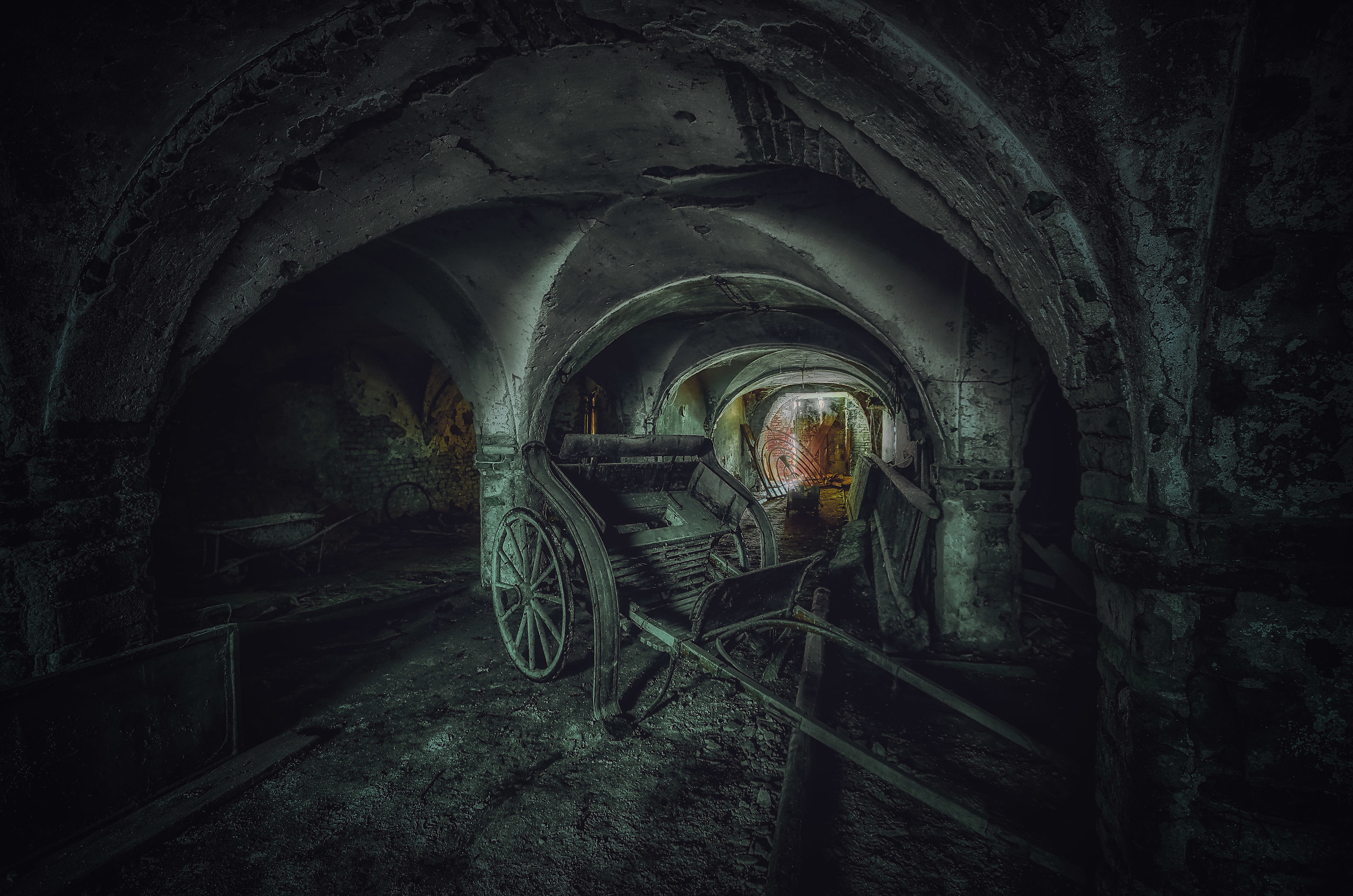 Il vecchio calesse...palazzo fragili memorie