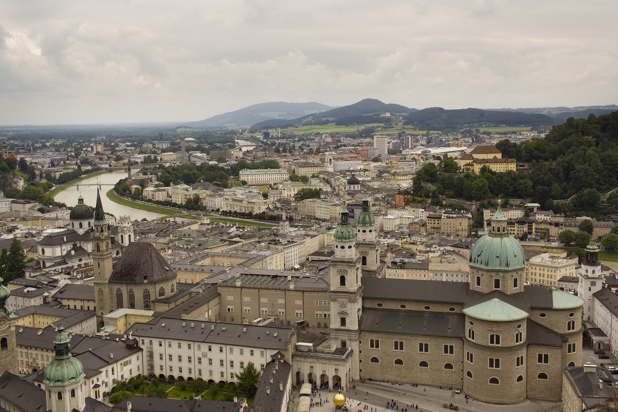 Salisburgo dall'alto